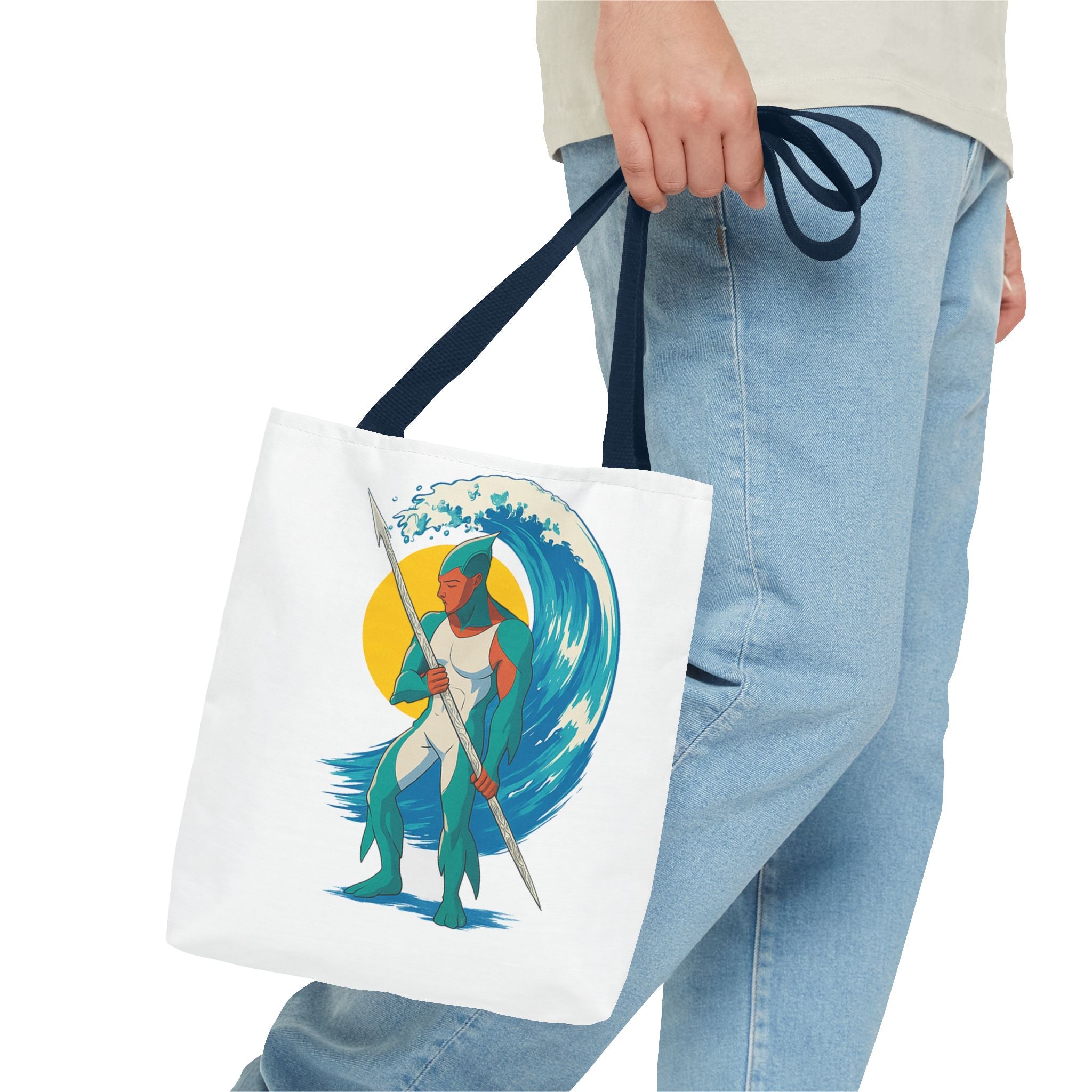 Anime Aljandro Tote Bag - Stylish Eco-Friendly Bag, Unique Gift, Beach Tote, Everyday Carry, Graphic Art Bag