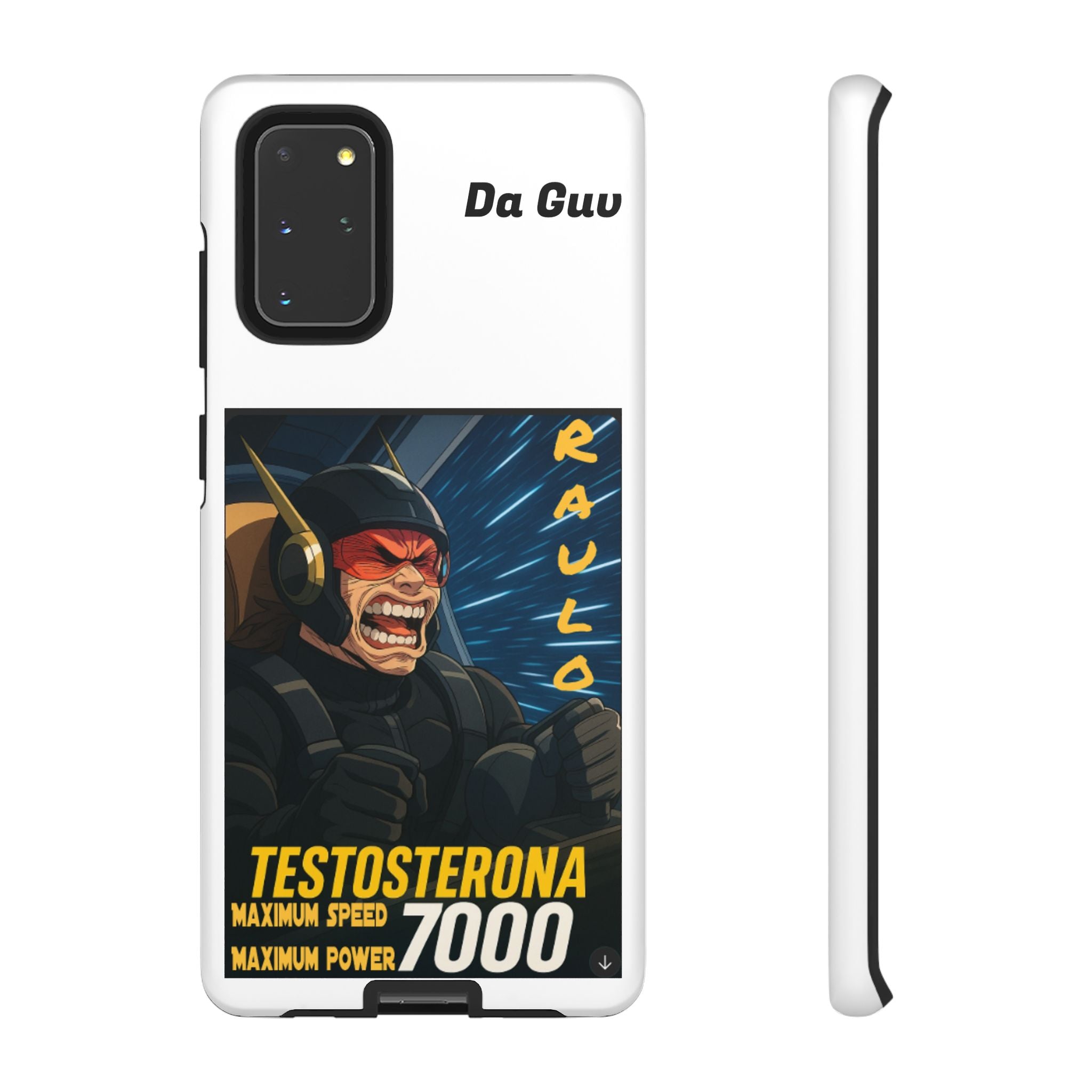 Anime Raulo Tough Cases - Sci-Fi Book Theme, Testosterona 7000, Phone Cover, Protective Shell, Unique Design, Gift for Sci-Fi Fans