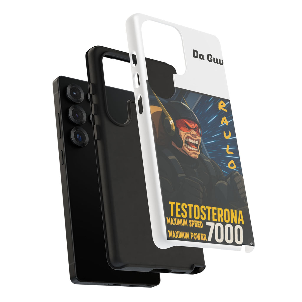 Anime Raulo Tough Cases - Sci-Fi Book Theme, Testosterona 7000, Phone Cover, Protective Shell, Unique Design, Gift for Sci-Fi Fans