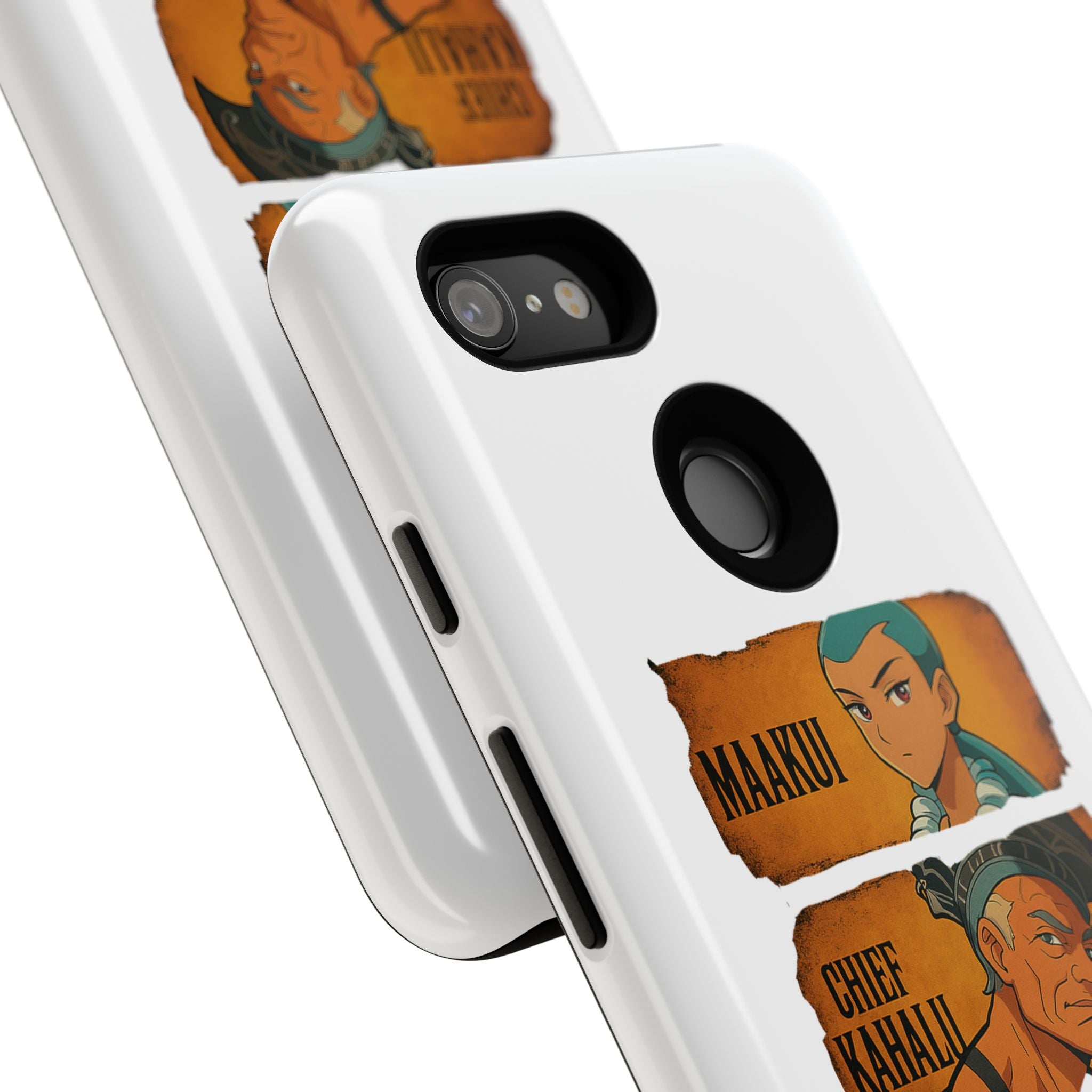 Tough Cases - Anime Phone Case Featuring Maakui, Chief Kahaili, and Bertelli, Great Gift for Fans, Personalized, Trendy, Durable