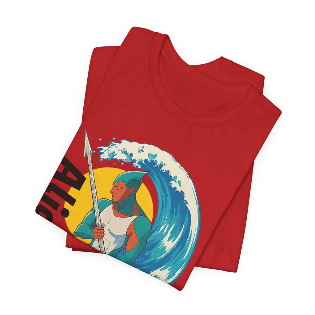 Aljandro Wave Warrior T-Shirt — Personalized 'Aljandro' Surf Guardian Tee