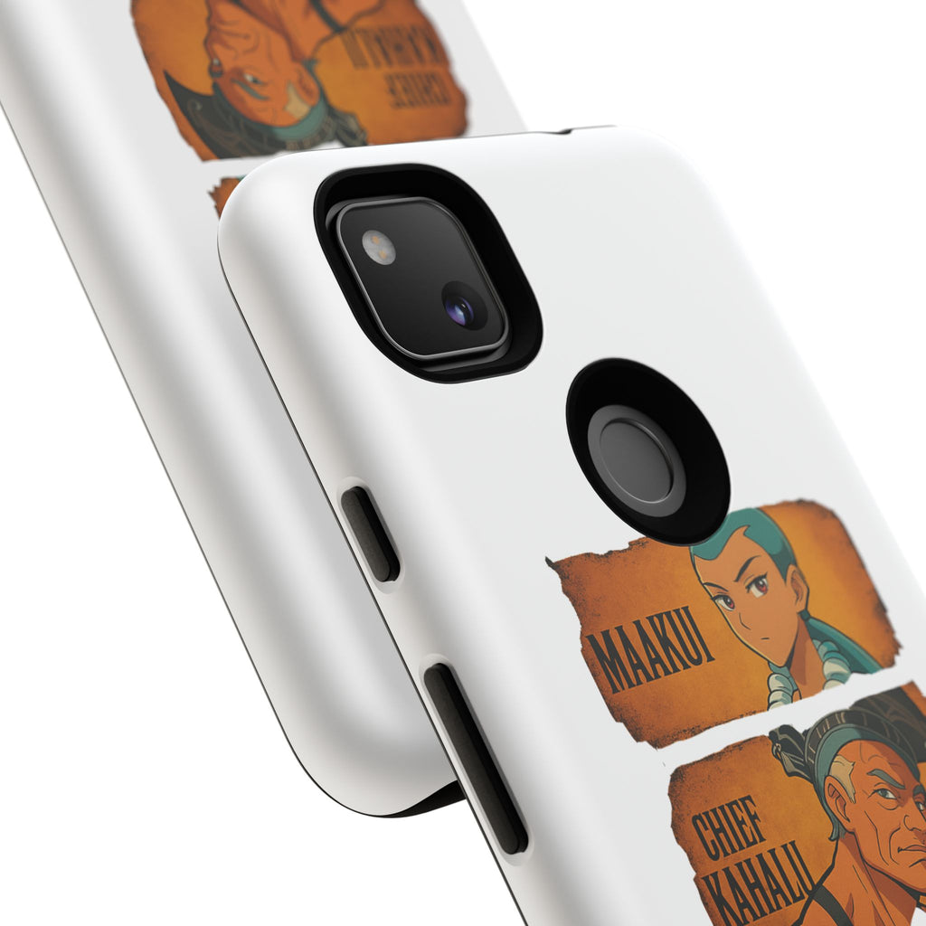 Tough Cases - Anime Phone Case Featuring Maakui, Chief Kahaili, and Bertelli, Great Gift for Fans, Personalized, Trendy, Durable