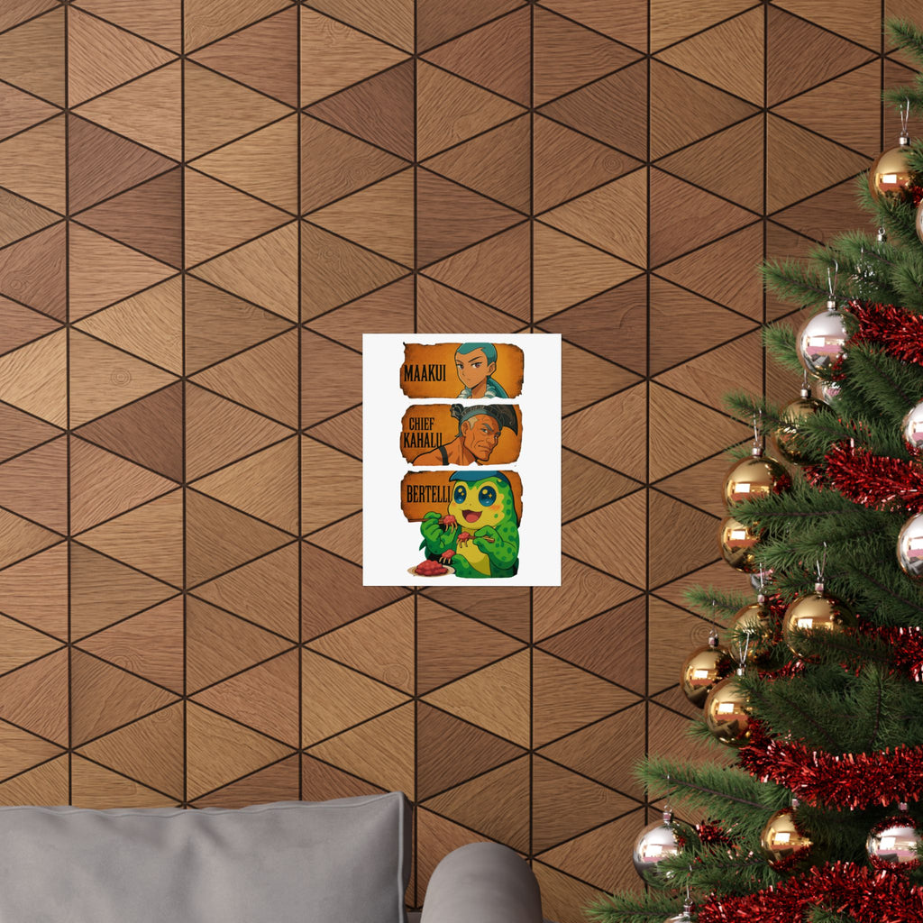 Whimsical Character Posters, Art Prints for Kids, Nature Decor, Anime Wall Art, Unique Home Decoration