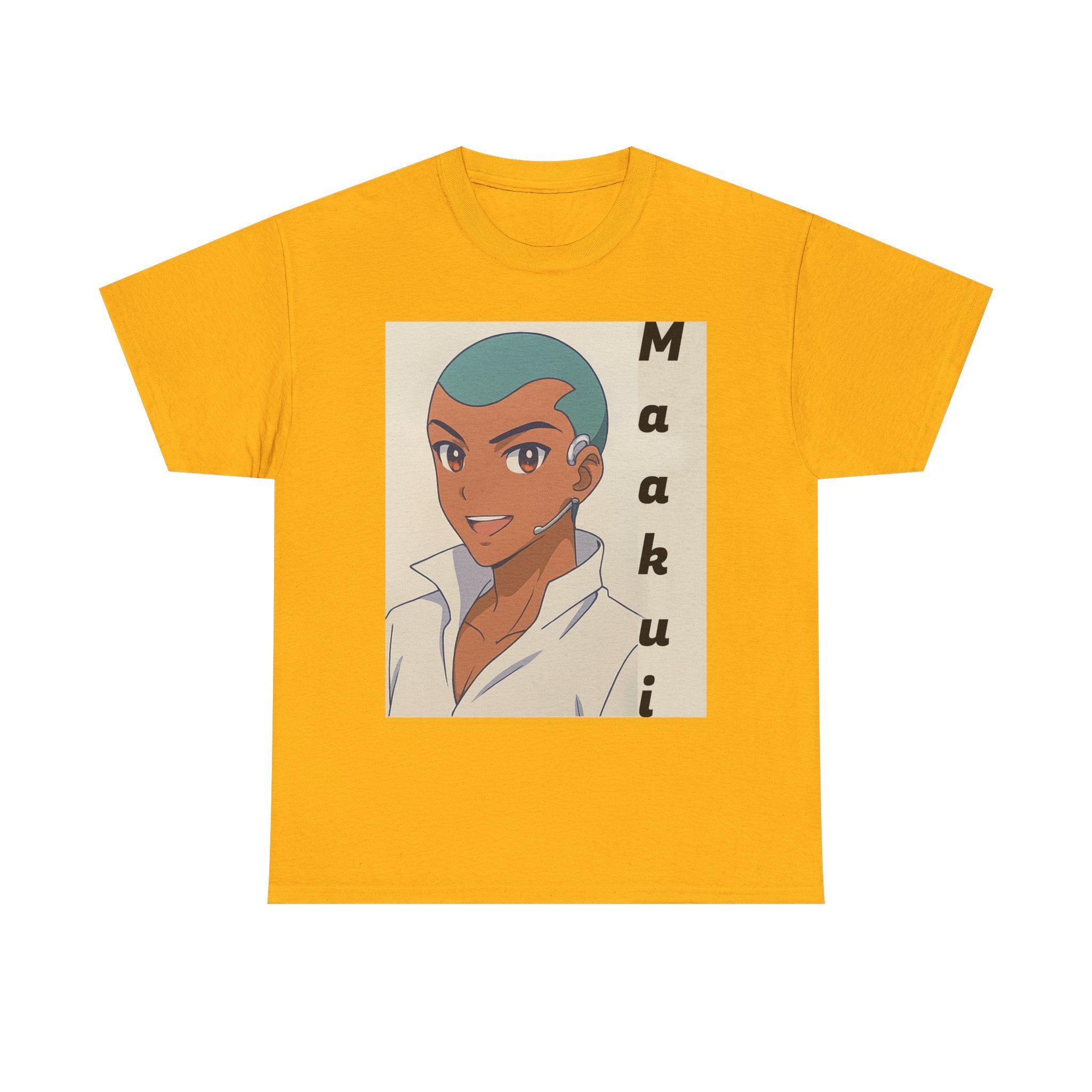 Maakui Love Interest Unisex Tee, Anime Collectors Da Guv Sci-Fi T-Shirt, Fun Graphic Tees for all Ages