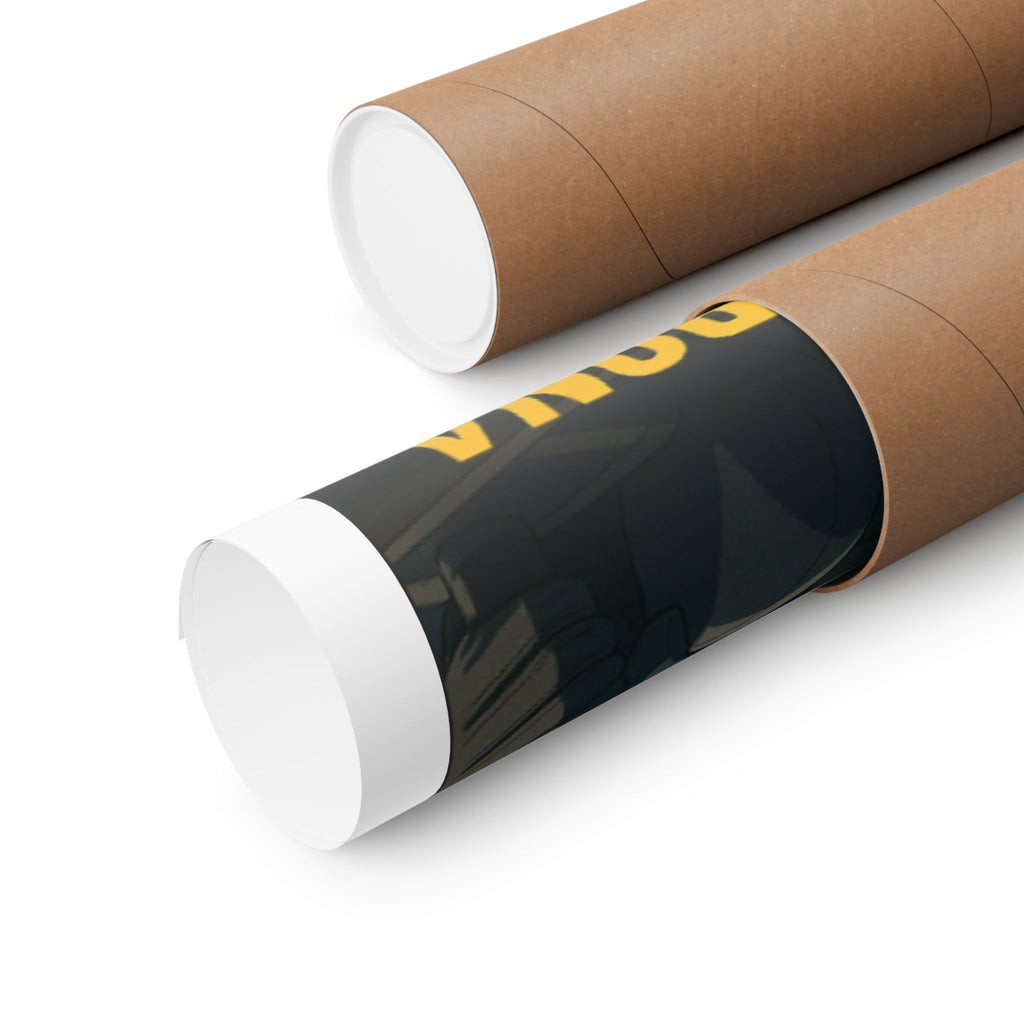 Vertical Poster, Sci-Fi Anime Raulo Driving Testosterona 7000 from Da Guv Book, Matte Wall Art, Home Decor Print, Room Decoration