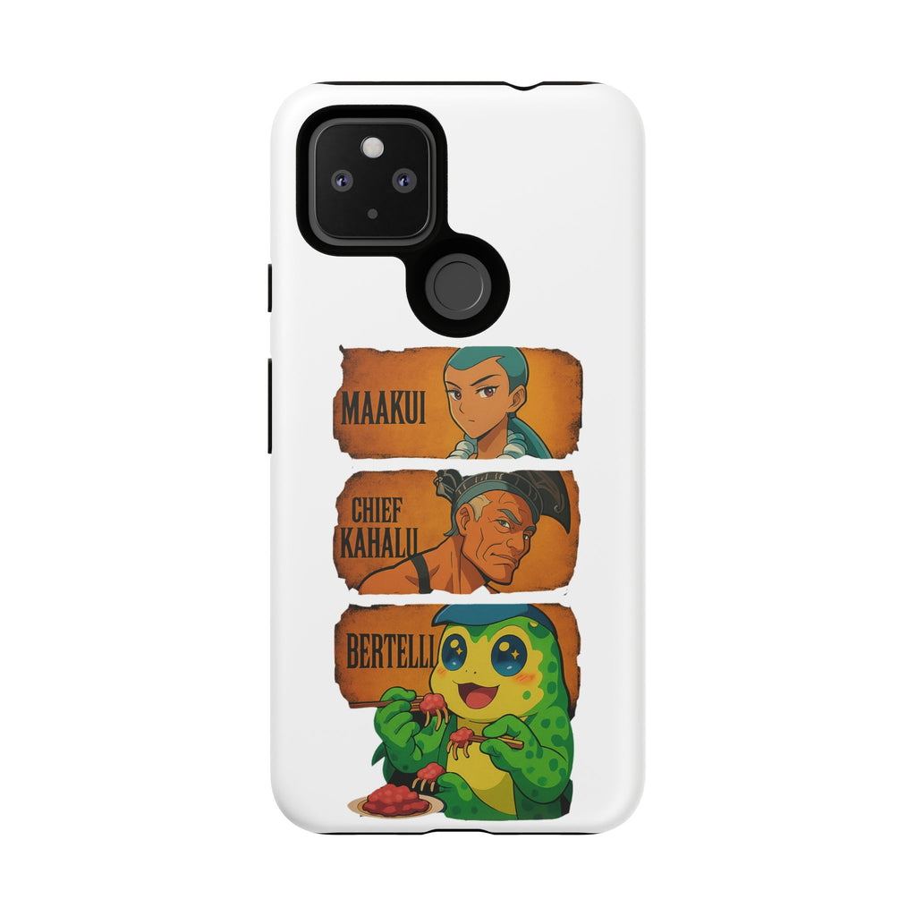 Tough Cases - Anime Phone Case Featuring Maakui, Chief Kahaili, and Bertelli, Great Gift for Fans, Personalized, Trendy, Durable
