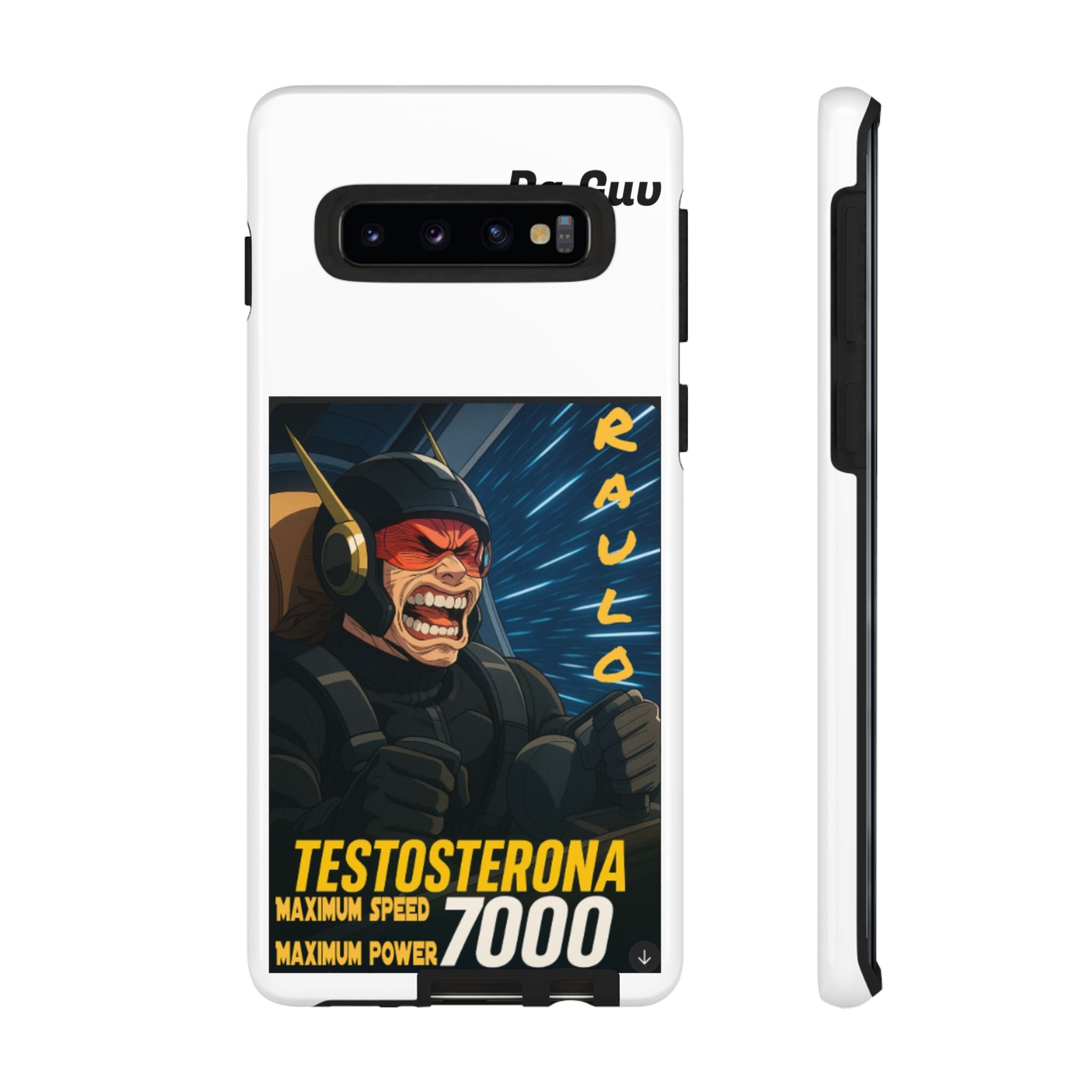 Anime Raulo Tough Cases - Sci-Fi Book Theme, Testosterona 7000, Phone Cover, Protective Shell, Unique Design, Gift for Sci-Fi Fans