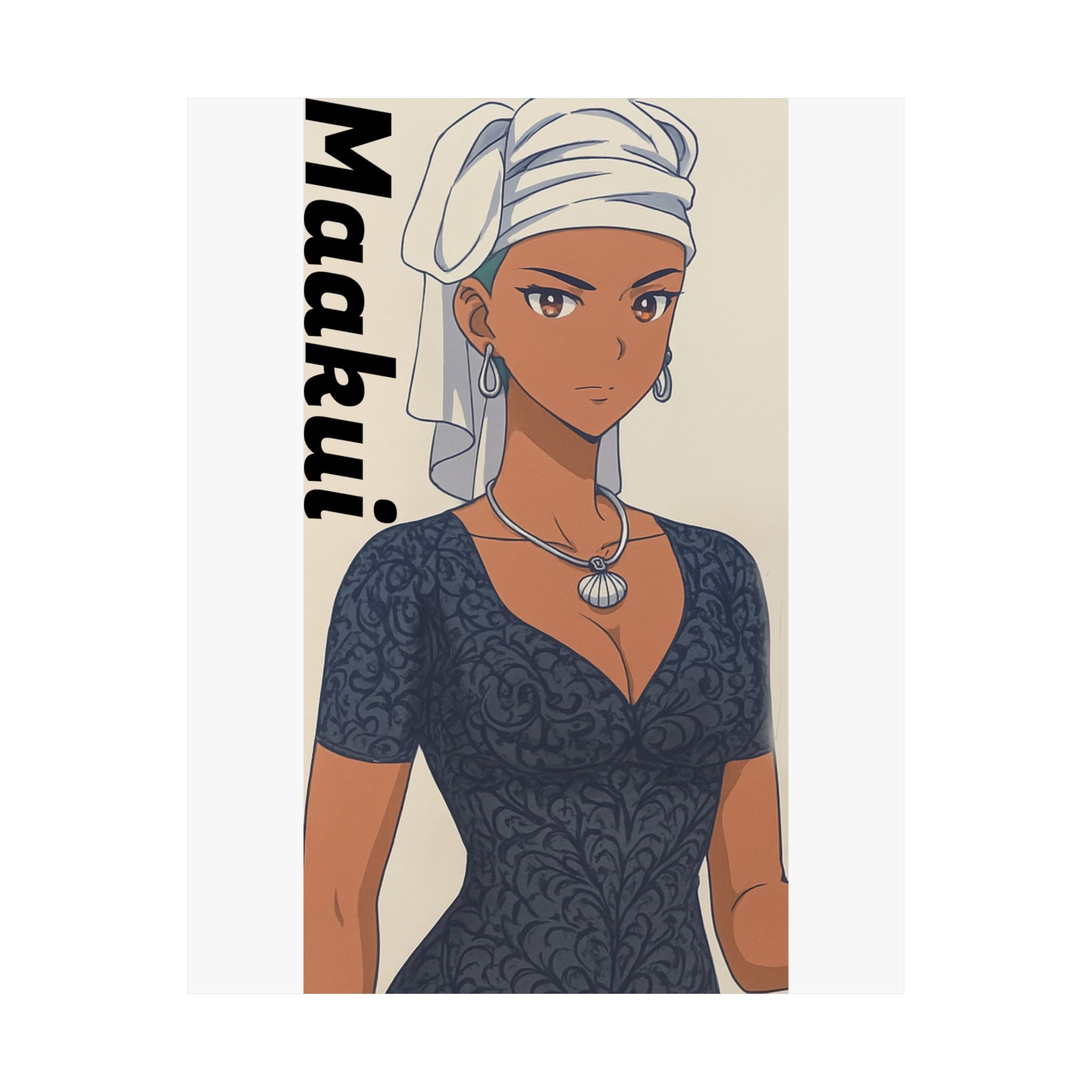 Anime Maakui Matte Vertical Posters, Da Guv Sci-Fi Book Poster, Wall Art Decor, Home Office Decoration, Gift Idea, Room Decor, Unique Anime