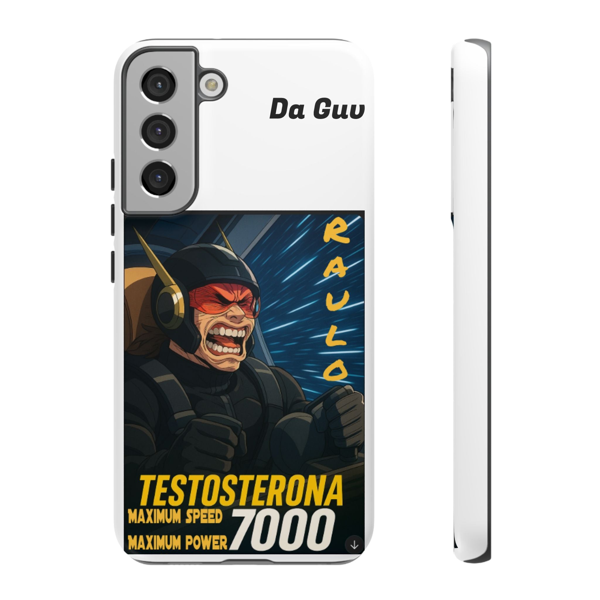 Anime Raulo Tough Cases - Sci-Fi Book Theme, Testosterona 7000, Phone Cover, Protective Shell, Unique Design, Gift for Sci-Fi Fans