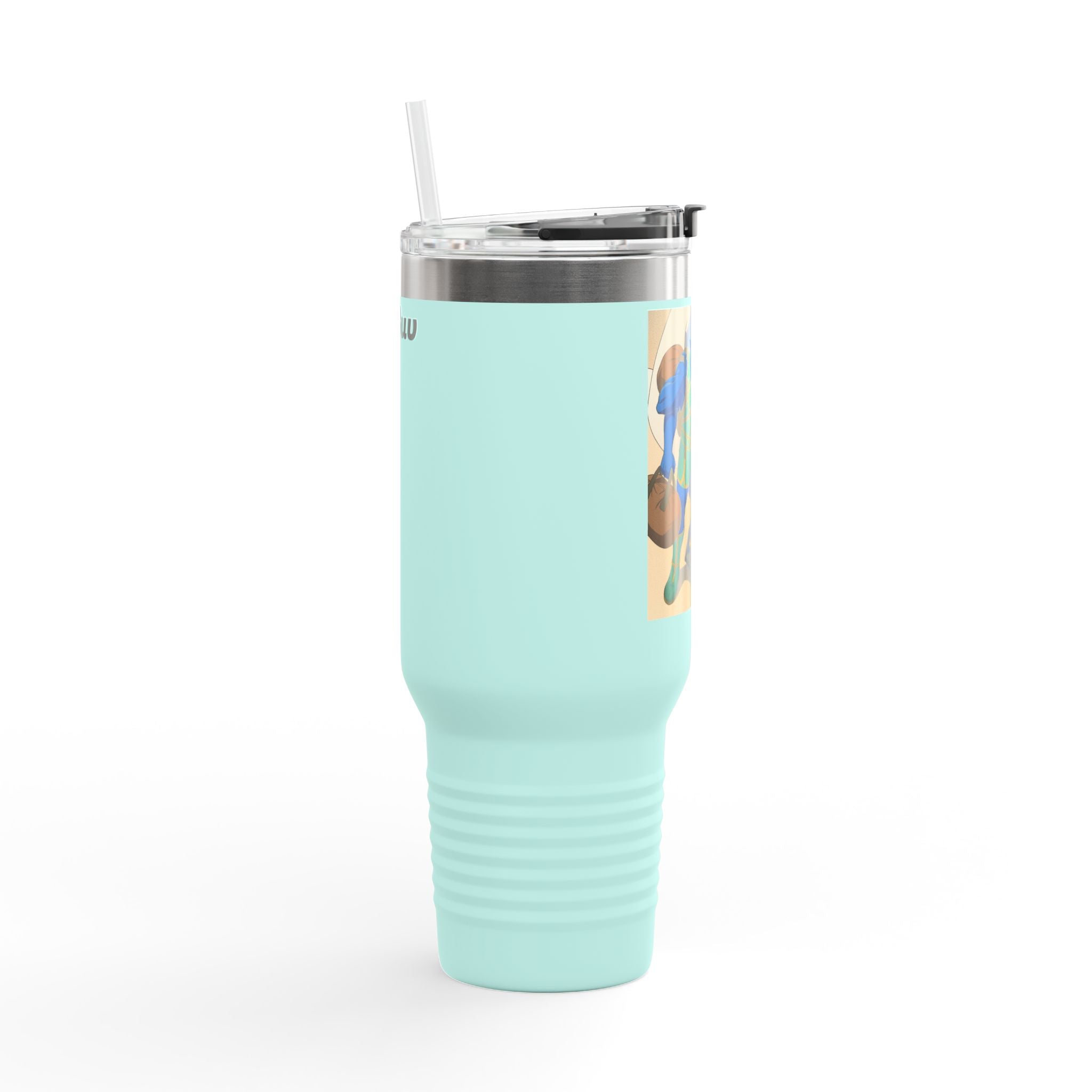 Anime Temis Fugit , Travel Mug , Perfect for Hiking, Camping, Road Trips, and Gift-Giving, 40oz Tumbler, Eco-Friendly Coffee [...]