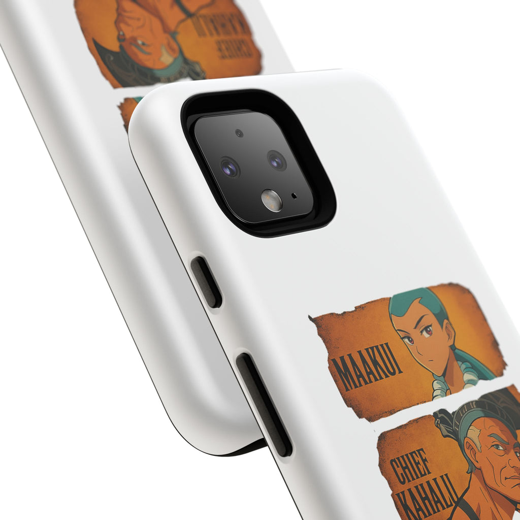 Tough Cases - Anime Phone Case Featuring Maakui, Chief Kahaili, and Bertelli, Great Gift for Fans, Personalized, Trendy, Durable