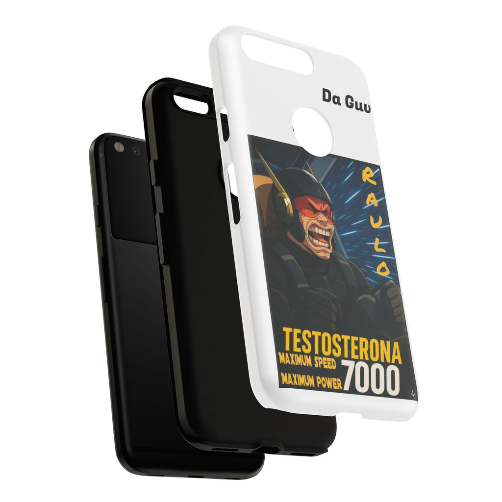 Anime Raulo Tough Cases - Sci-Fi Book Theme, Testosterona 7000, Phone Cover, Protective Shell, Unique Design, Gift for Sci-Fi Fans