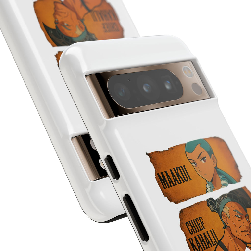 Tough Cases - Anime Phone Case Featuring Maakui, Chief Kahaili, and Bertelli, Great Gift for Fans, Personalized, Trendy, Durable