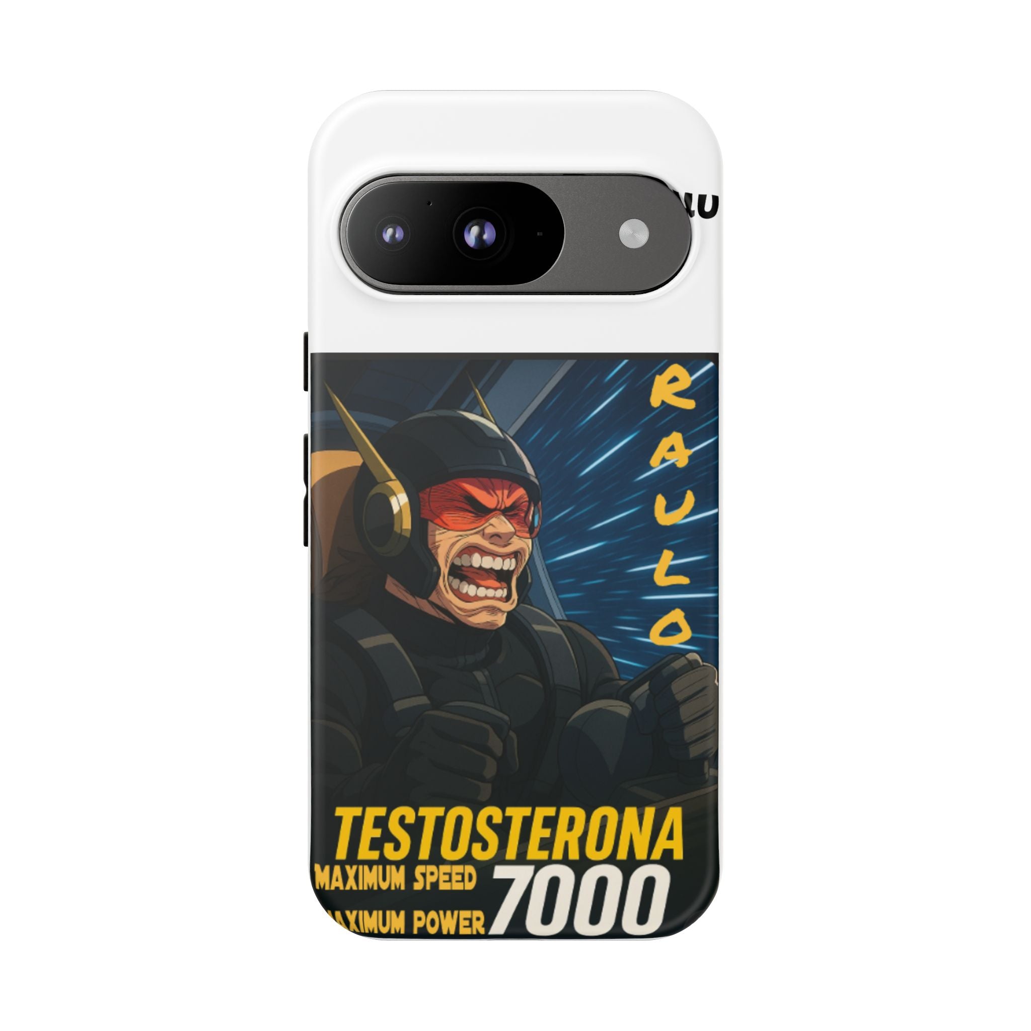 Anime Raulo Tough Cases - Sci-Fi Book Theme, Testosterona 7000, Phone Cover, Protective Shell, Unique Design, Gift for Sci-Fi Fans