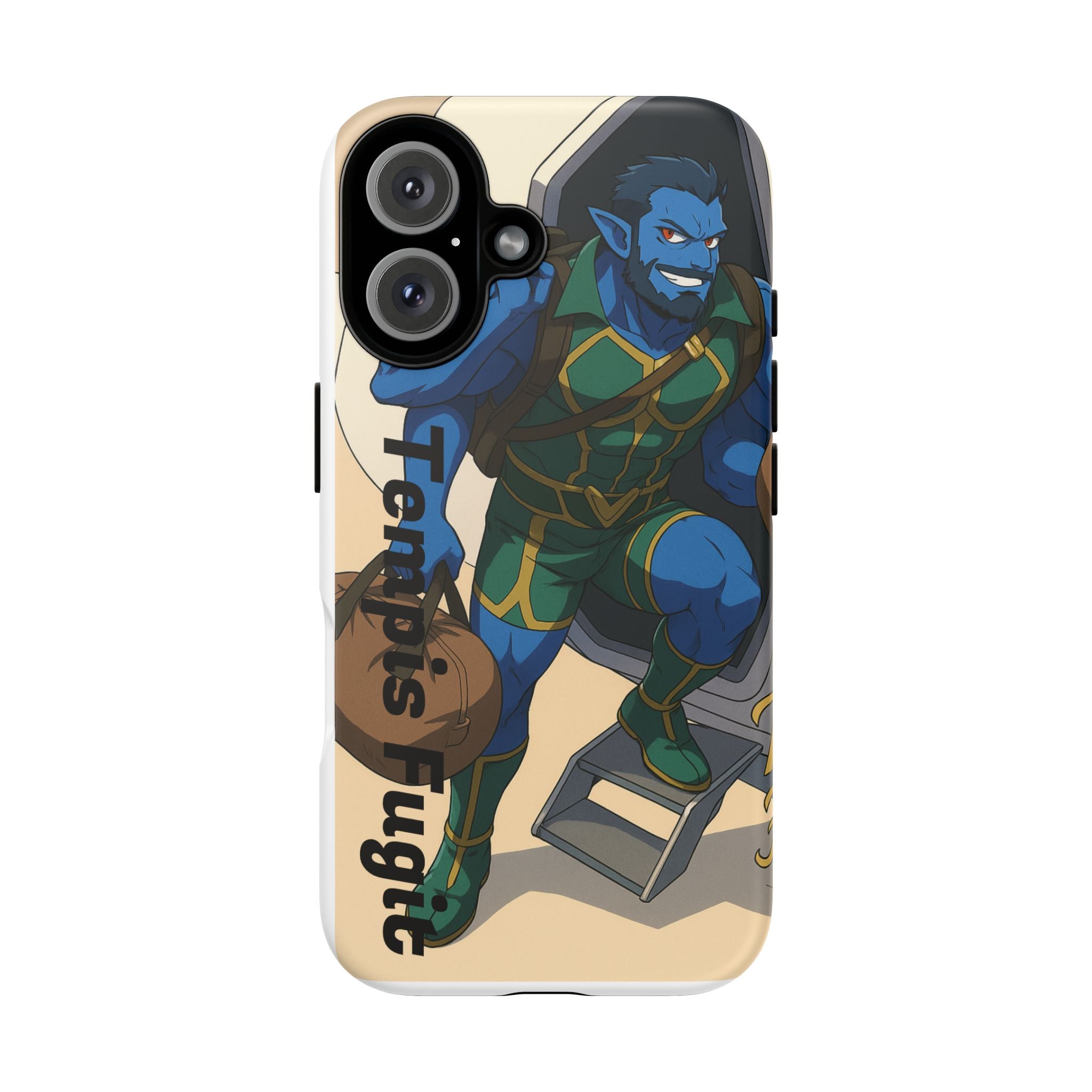 Phone Cases, Anime Tempis Fugit from Da Guv, Sci-Fi Tough Case, Protective Cover, Unique Gift