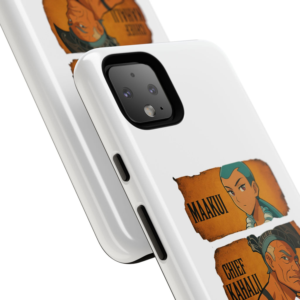 Tough Cases - Anime Phone Case Featuring Maakui, Chief Kahaili, and Bertelli, Great Gift for Fans, Personalized, Trendy, Durable