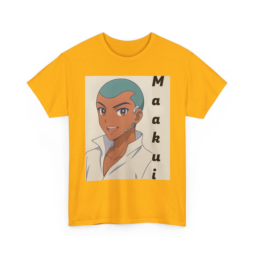 Maakui Love Interest Unisex Tee, Anime Collectors Da Guv Sci-Fi T-Shirt, Fun Graphic Tees for all Ages