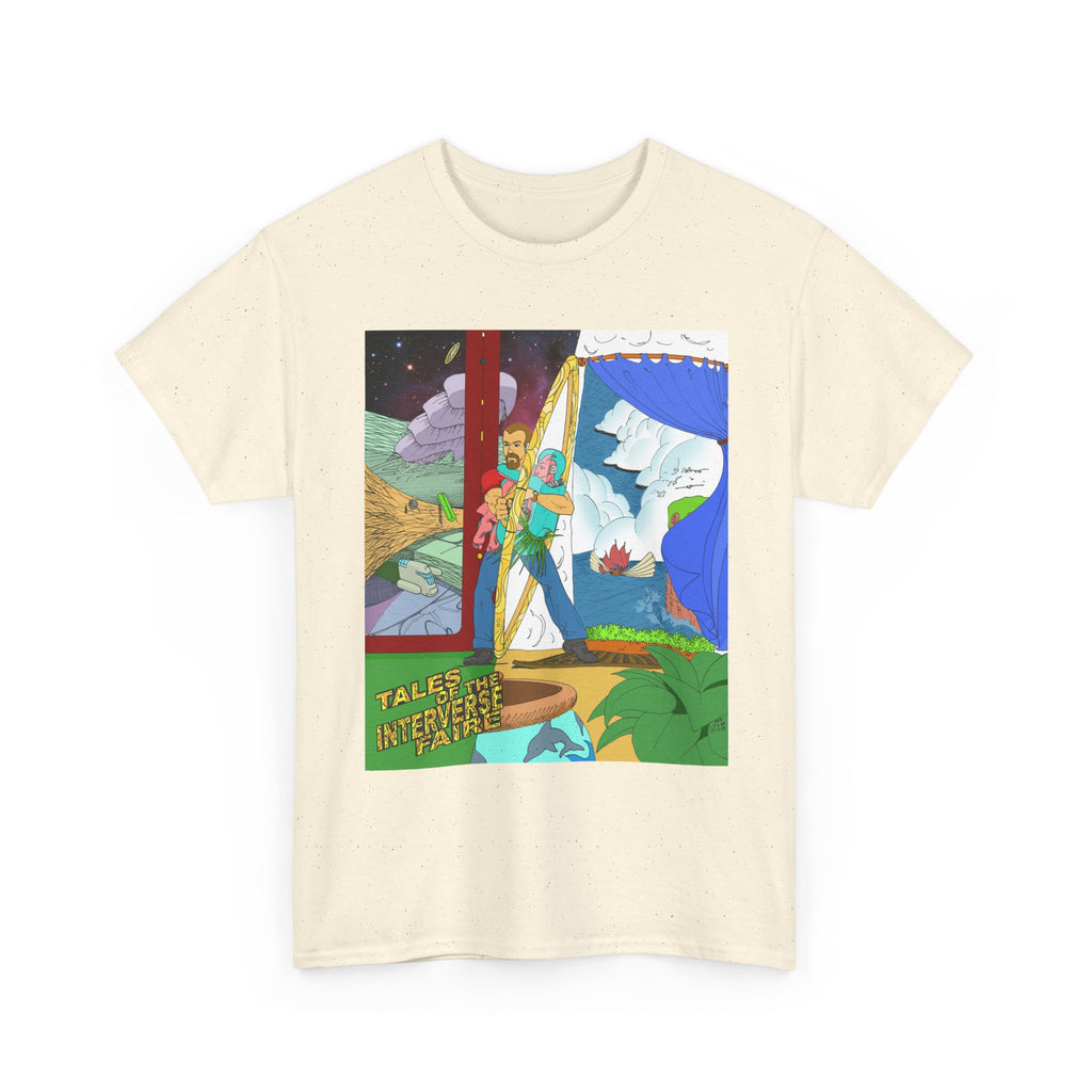 Fun Anime Tee - Unisex Heavy Cotton Tee, Original Author Art, Da Guv, sci-fi, Unique Graphic Shirt, Anime Lover Gift