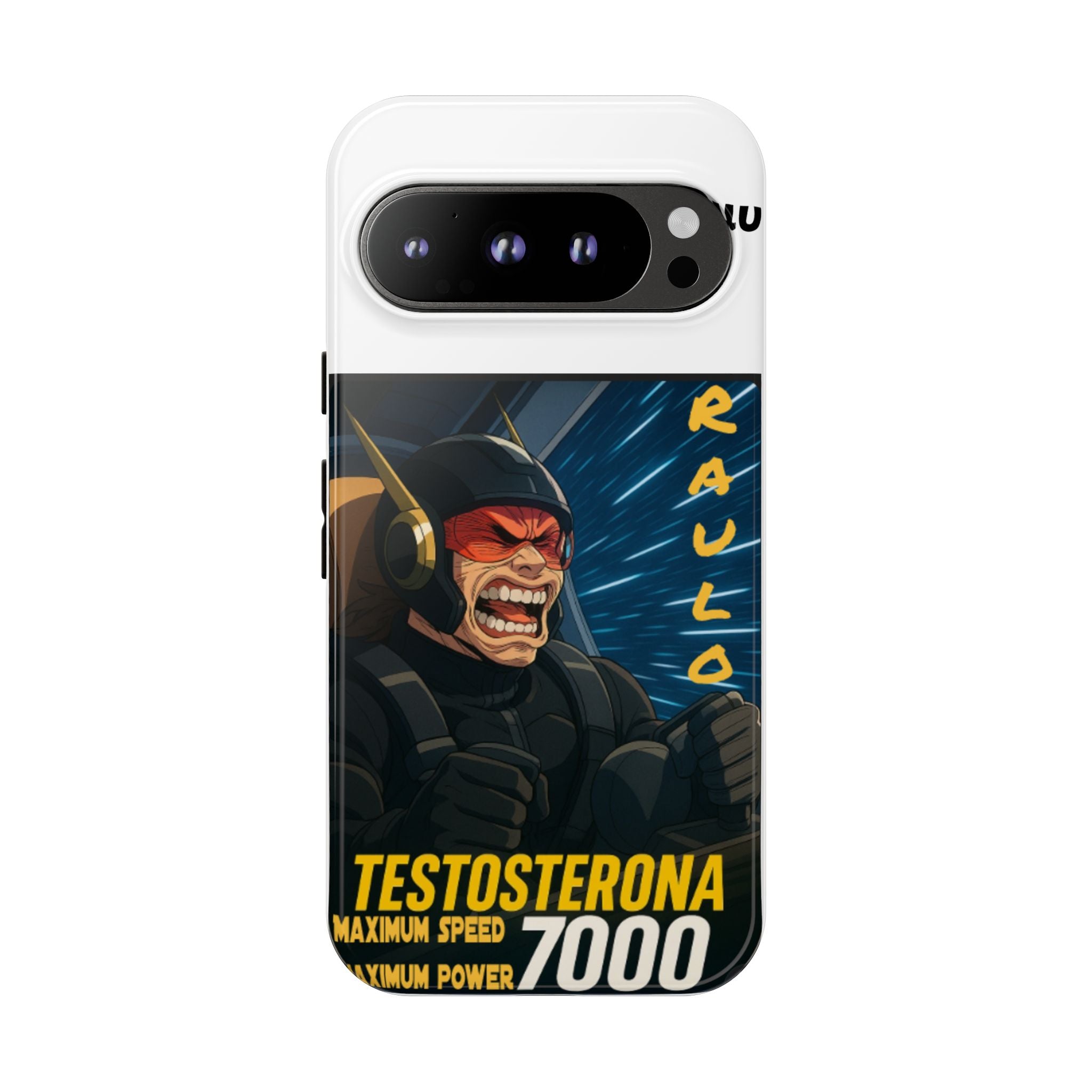 Anime Raulo Tough Cases - Sci-Fi Book Theme, Testosterona 7000, Phone Cover, Protective Shell, Unique Design, Gift for Sci-Fi Fans