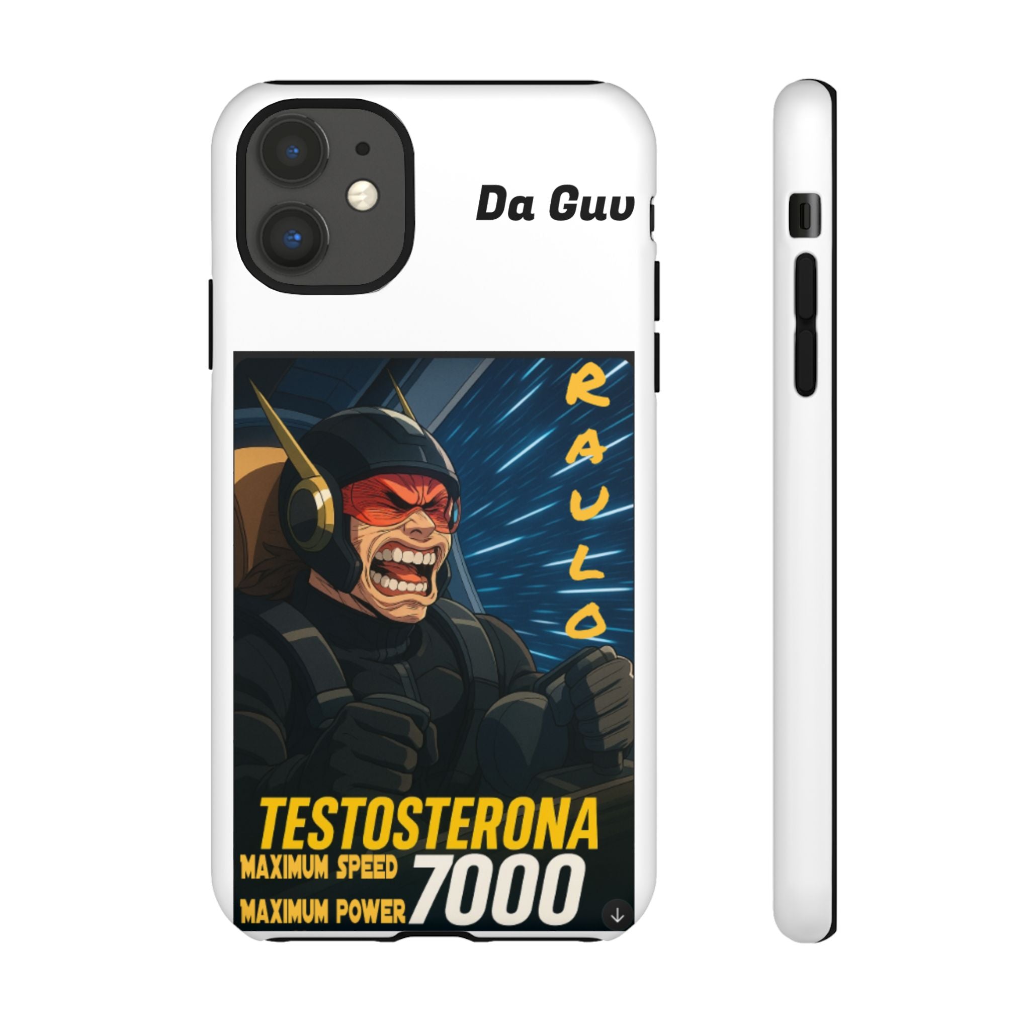 Anime Raulo Tough Cases - Sci-Fi Book Theme, Testosterona 7000, Phone Cover, Protective Shell, Unique Design, Gift for Sci-Fi Fans
