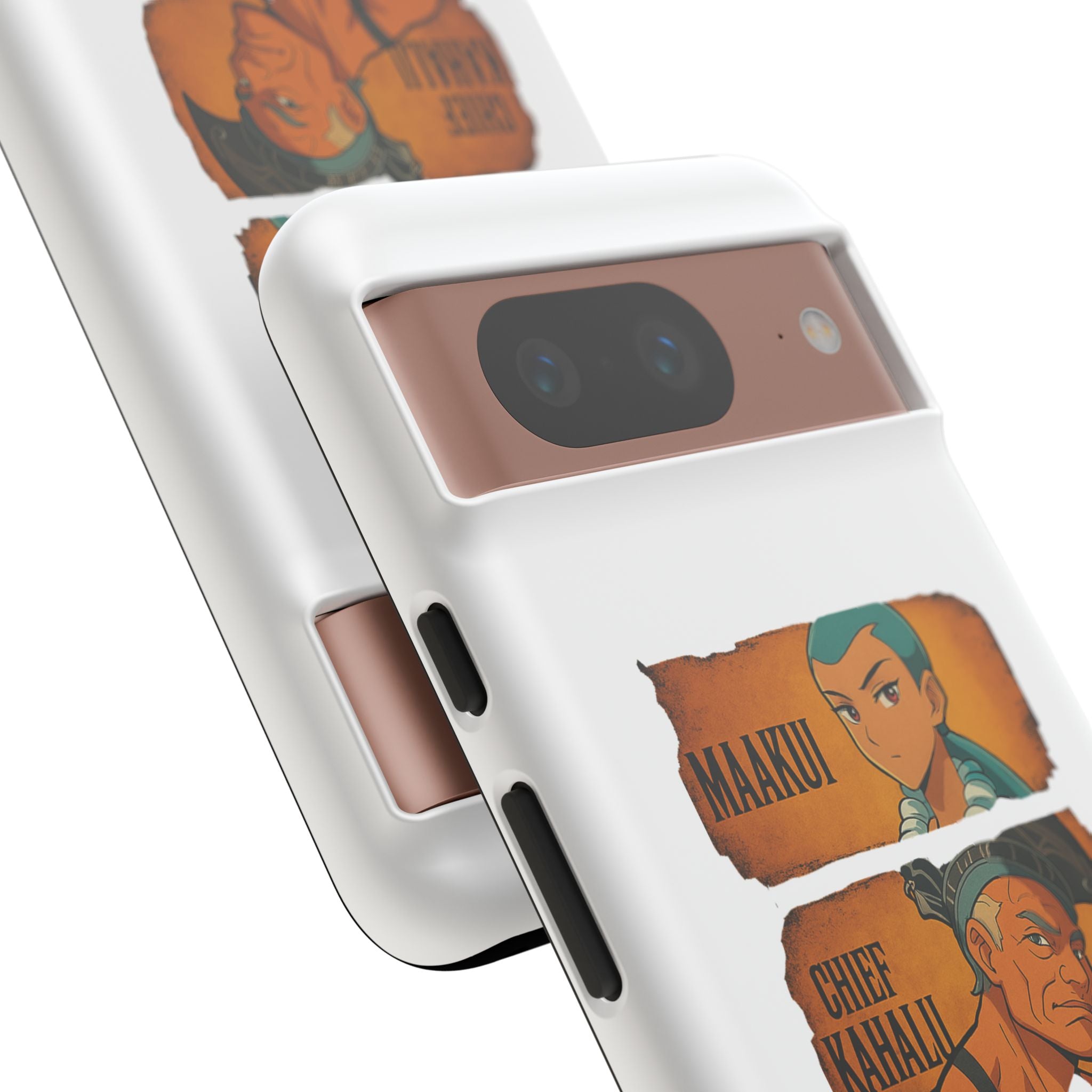 Tough Cases - Anime Phone Case Featuring Maakui, Chief Kahaili, and Bertelli, Great Gift for Fans, Personalized, Trendy, Durable