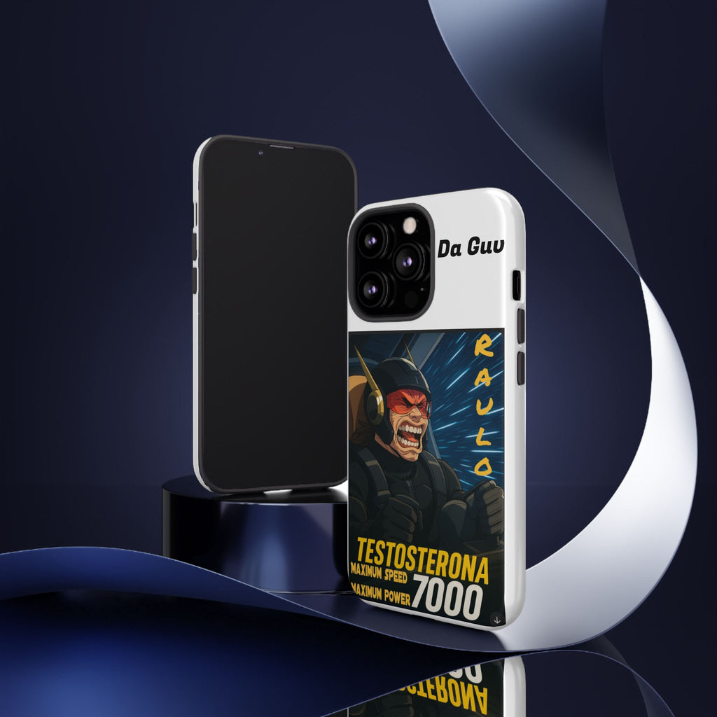 Anime Raulo Tough Cases - Sci-Fi Book Theme, Testosterona 7000, Phone Cover, Protective Shell, Unique Design, Gift for Sci-Fi Fans