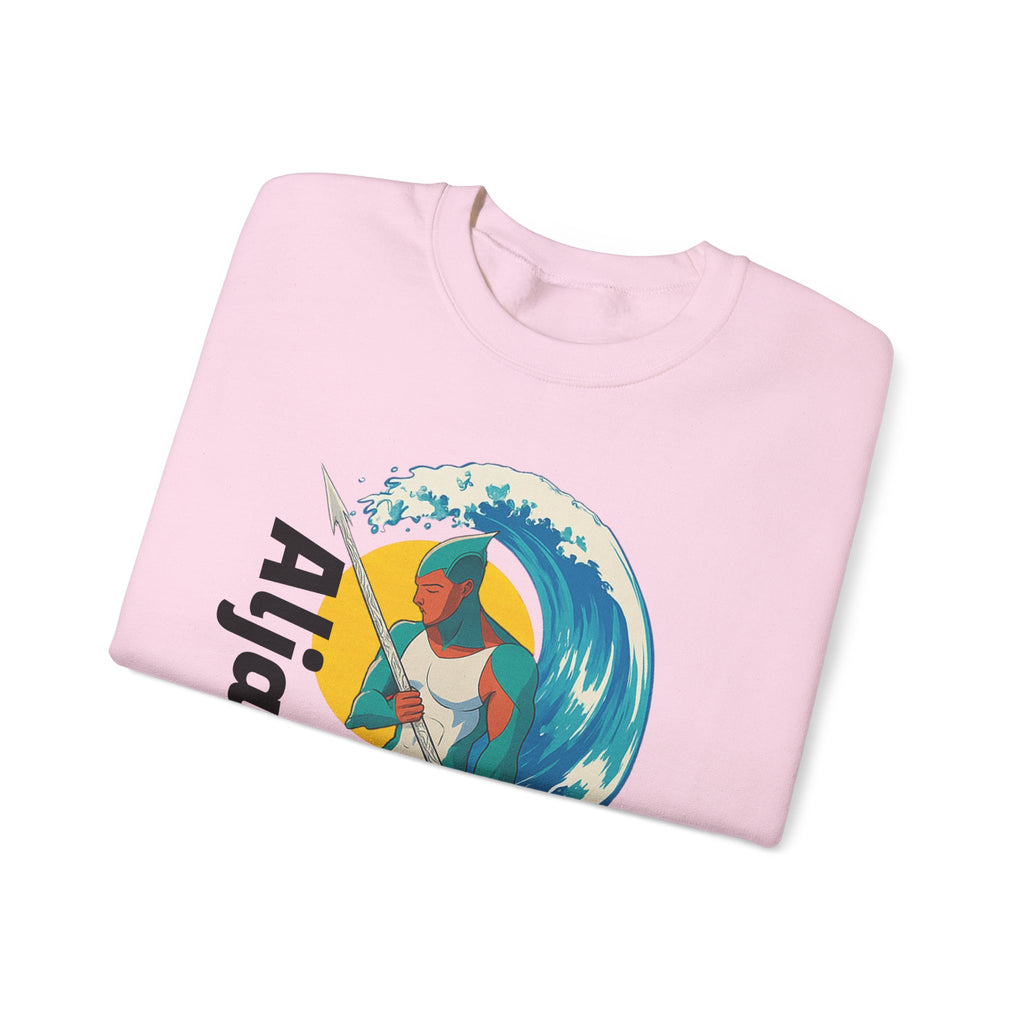 Kraken Hunter Graphic Sweatshirt — Personalized 'Aljandro' Wave Design