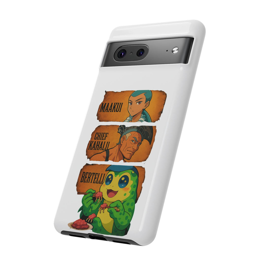 Tough Cases - Anime Phone Case Featuring Maakui, Chief Kahaili, and Bertelli, Great Gift for Fans, Personalized, Trendy, Durable