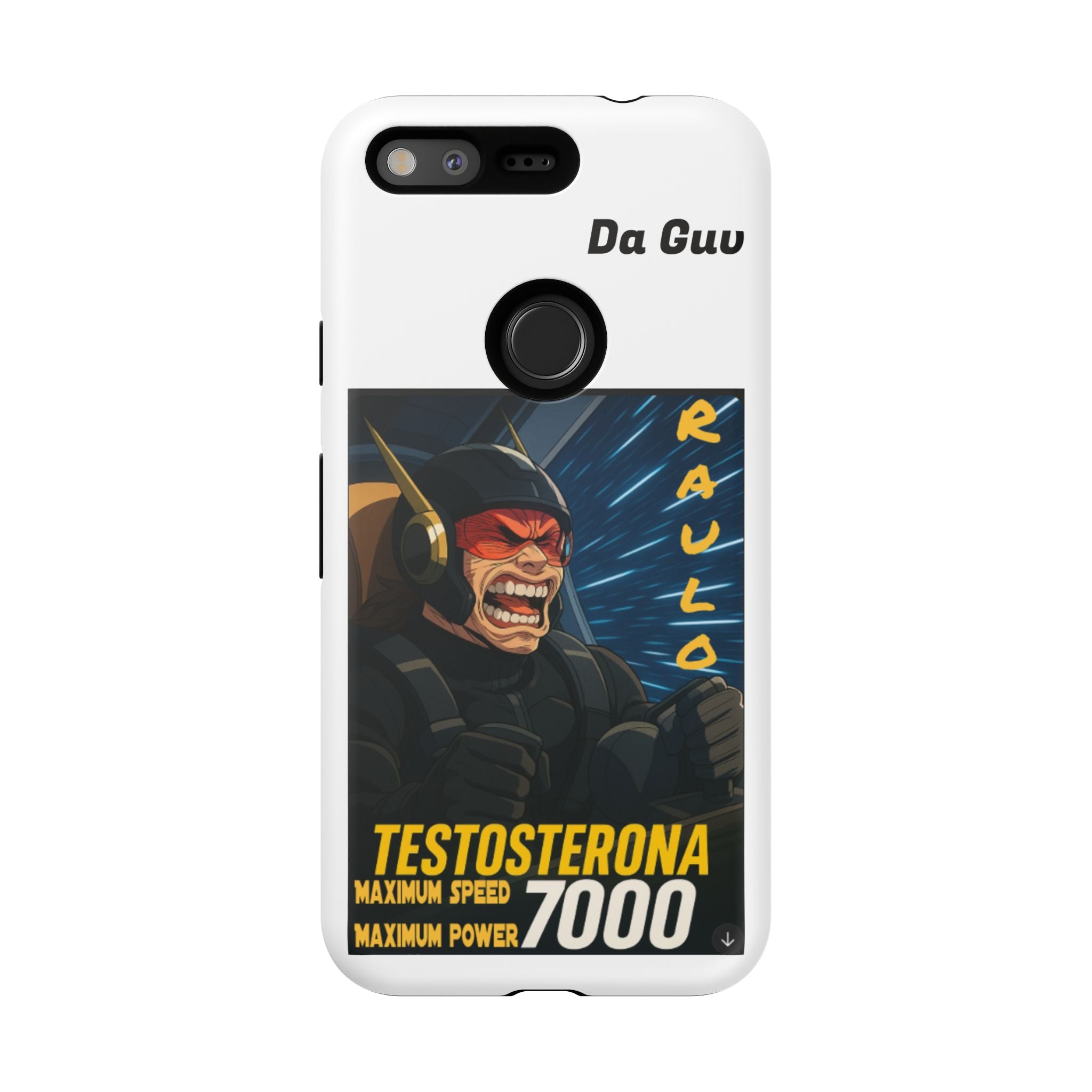 Anime Raulo Tough Cases - Sci-Fi Book Theme, Testosterona 7000, Phone Cover, Protective Shell, Unique Design, Gift for Sci-Fi Fans