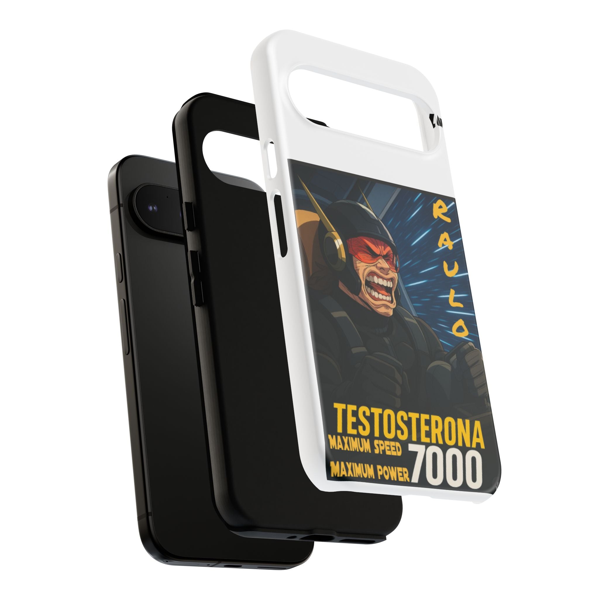 Anime Raulo Tough Cases - Sci-Fi Book Theme, Testosterona 7000, Phone Cover, Protective Shell, Unique Design, Gift for Sci-Fi Fans