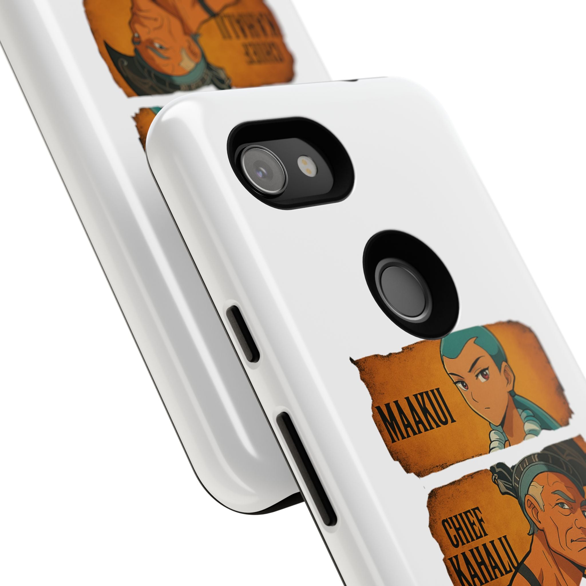 Tough Cases - Anime Phone Case Featuring Maakui, Chief Kahaili, and Bertelli, Great Gift for Fans, Personalized, Trendy, Durable