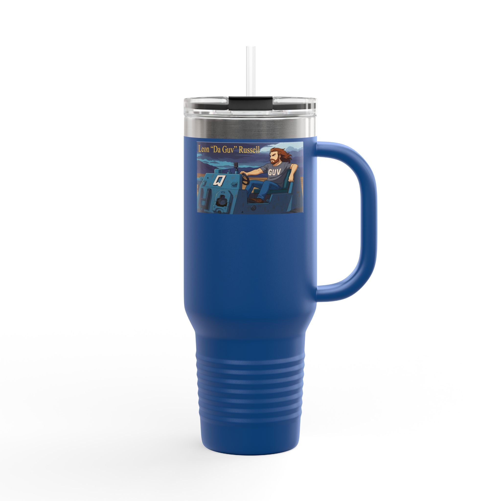 Stylish Insulated sci-fi Travel Mug, 40oz | Perfect for Coffee Lovers, Travel, Camping, Outdoors, Gifts