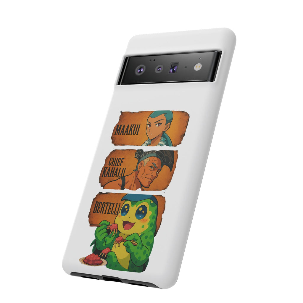 Tough Cases - Anime Phone Case Featuring Maakui, Chief Kahaili, and Bertelli, Great Gift for Fans, Personalized, Trendy, Durable