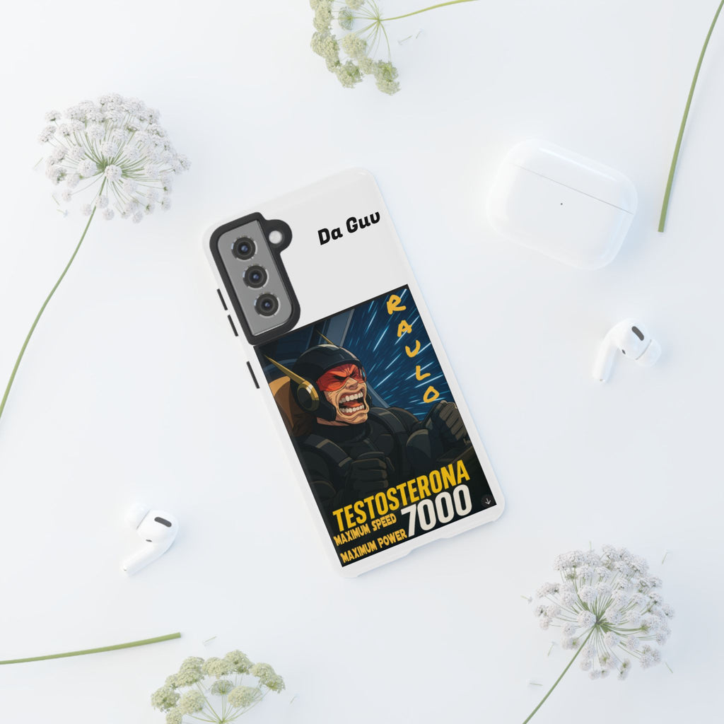 Anime Raulo Tough Cases - Sci-Fi Book Theme, Testosterona 7000, Phone Cover, Protective Shell, Unique Design, Gift for Sci-Fi Fans