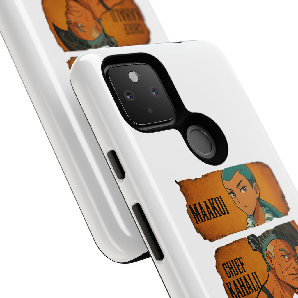 Tough Cases - Anime Phone Case Featuring Maakui, Chief Kahaili, and Bertelli, Great Gift for Fans, Personalized, Trendy, Durable