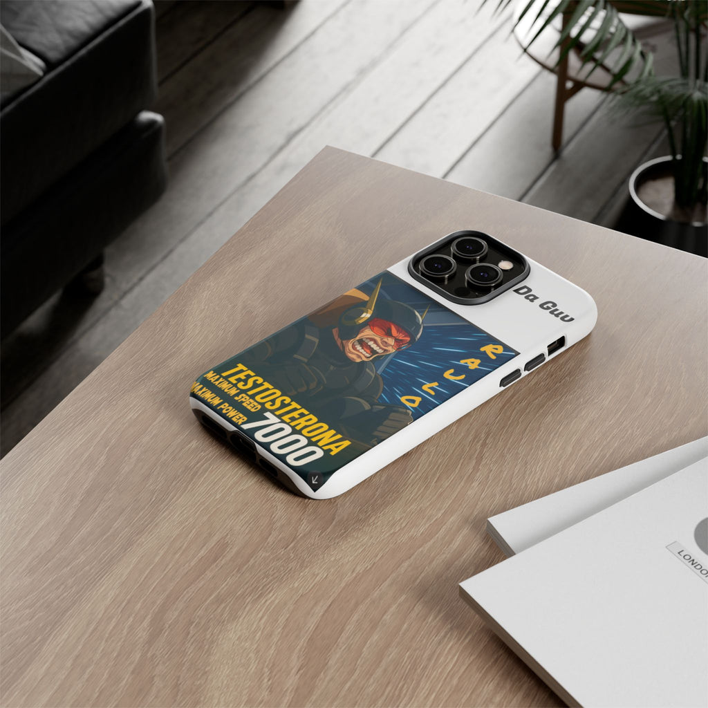 Anime Raulo Tough Cases - Sci-Fi Book Theme, Testosterona 7000, Phone Cover, Protective Shell, Unique Design, Gift for Sci-Fi Fans