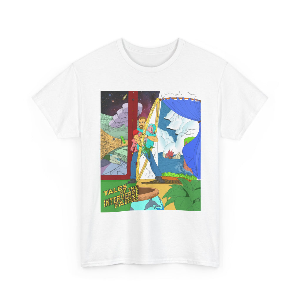 Fun Anime Tee - Unisex Heavy Cotton Tee, Original Author Art, Da Guv, sci-fi, Unique Graphic Shirt, Anime Lover Gift