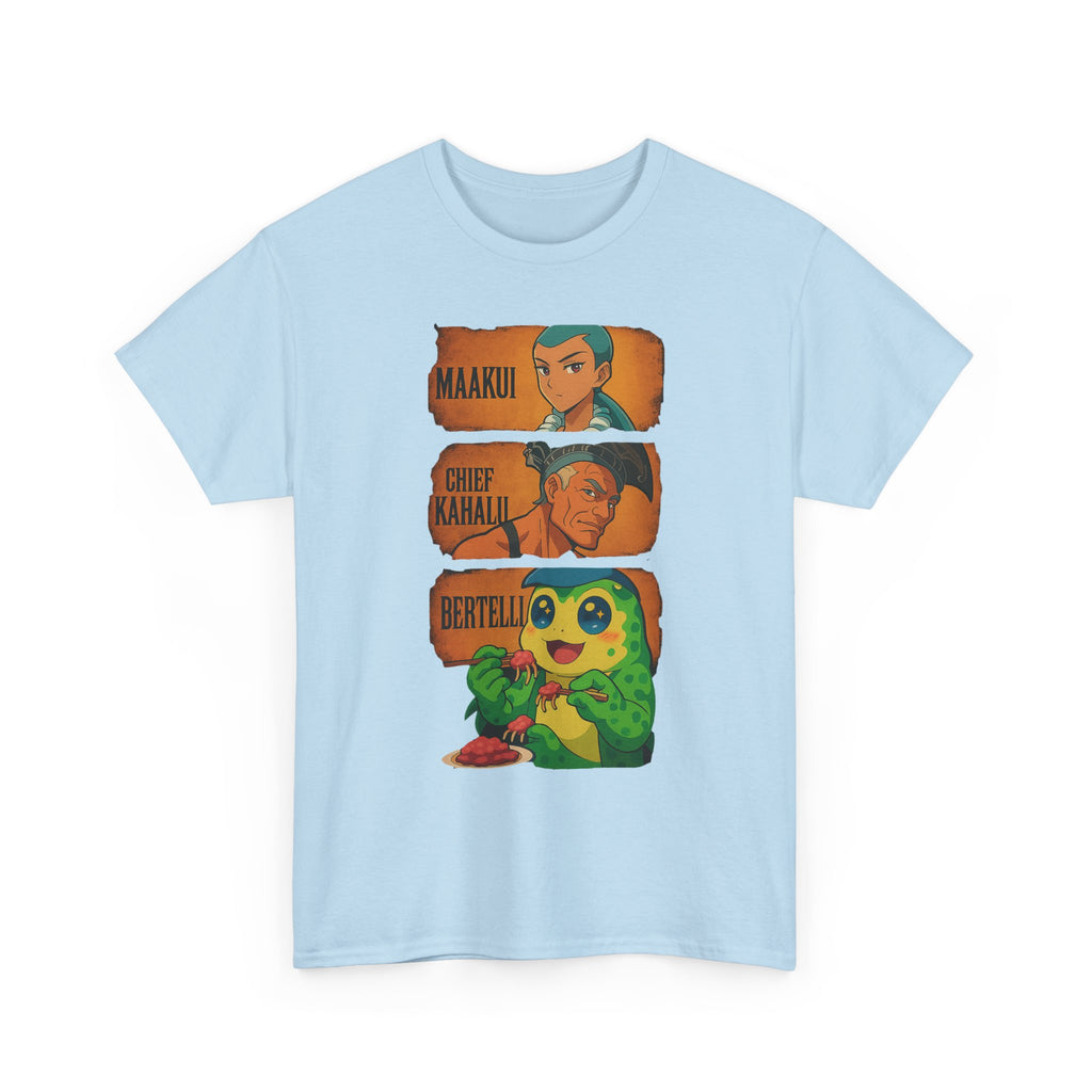 Unisex Anime Graphic Tee, Fun T-Shirt for Casual Wear, Gift for Anime Fans, Unique Tee for Events, Birthday Celebration Shirt