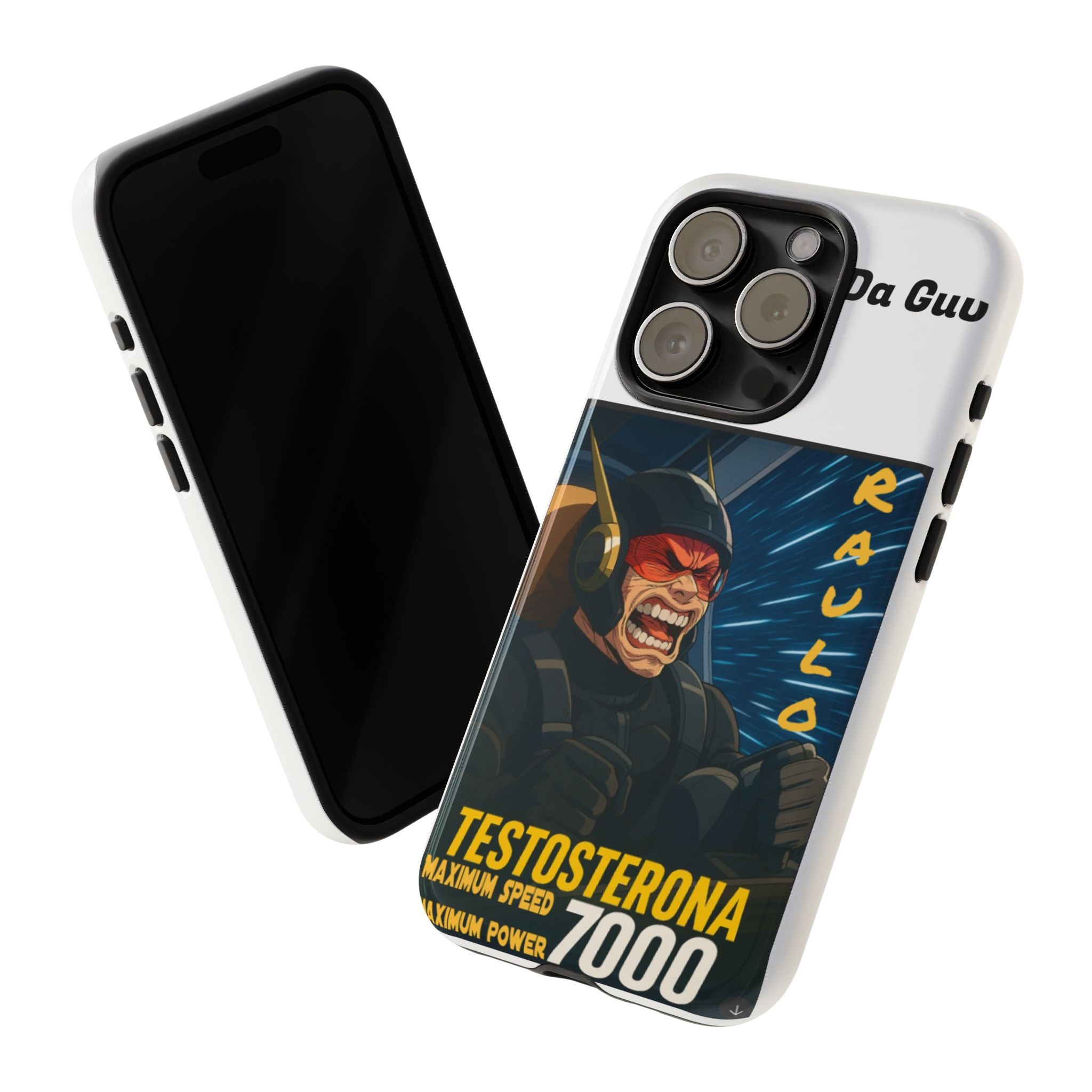 Anime Raulo Tough Cases - Sci-Fi Book Theme, Testosterona 7000, Phone Cover, Protective Shell, Unique Design, Gift for Sci-Fi Fans