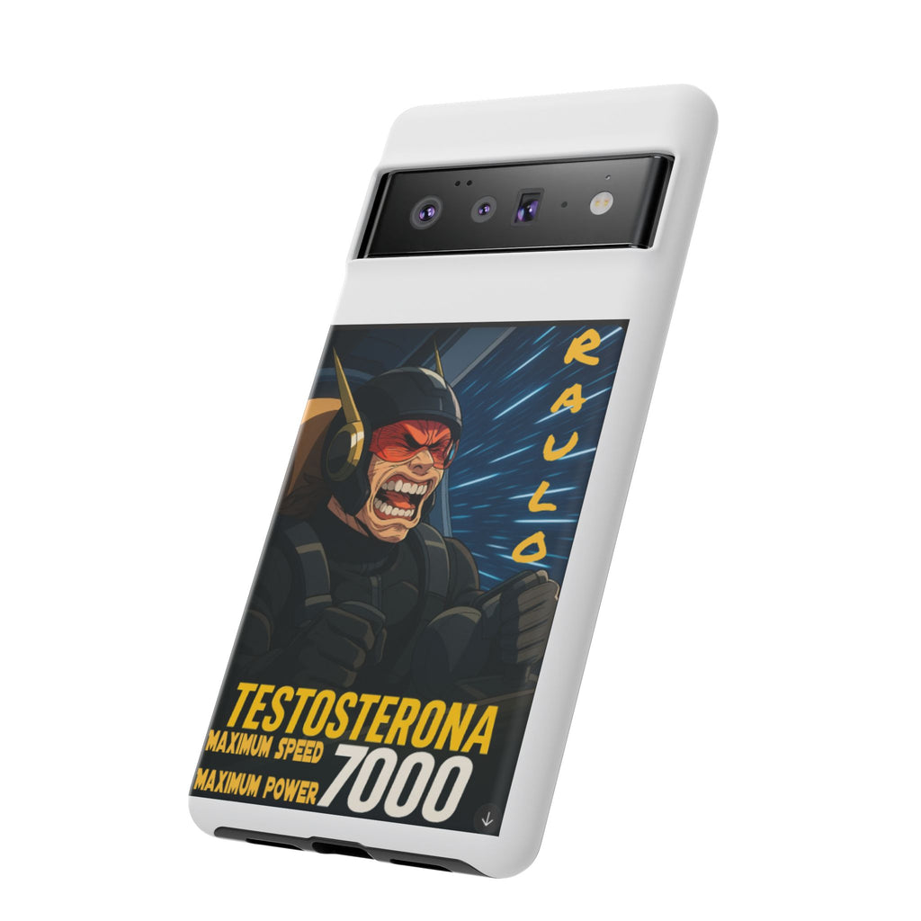 Anime Raulo Tough Cases - Sci-Fi Book Theme, Testosterona 7000, Phone Cover, Protective Shell, Unique Design, Gift for Sci-Fi Fans