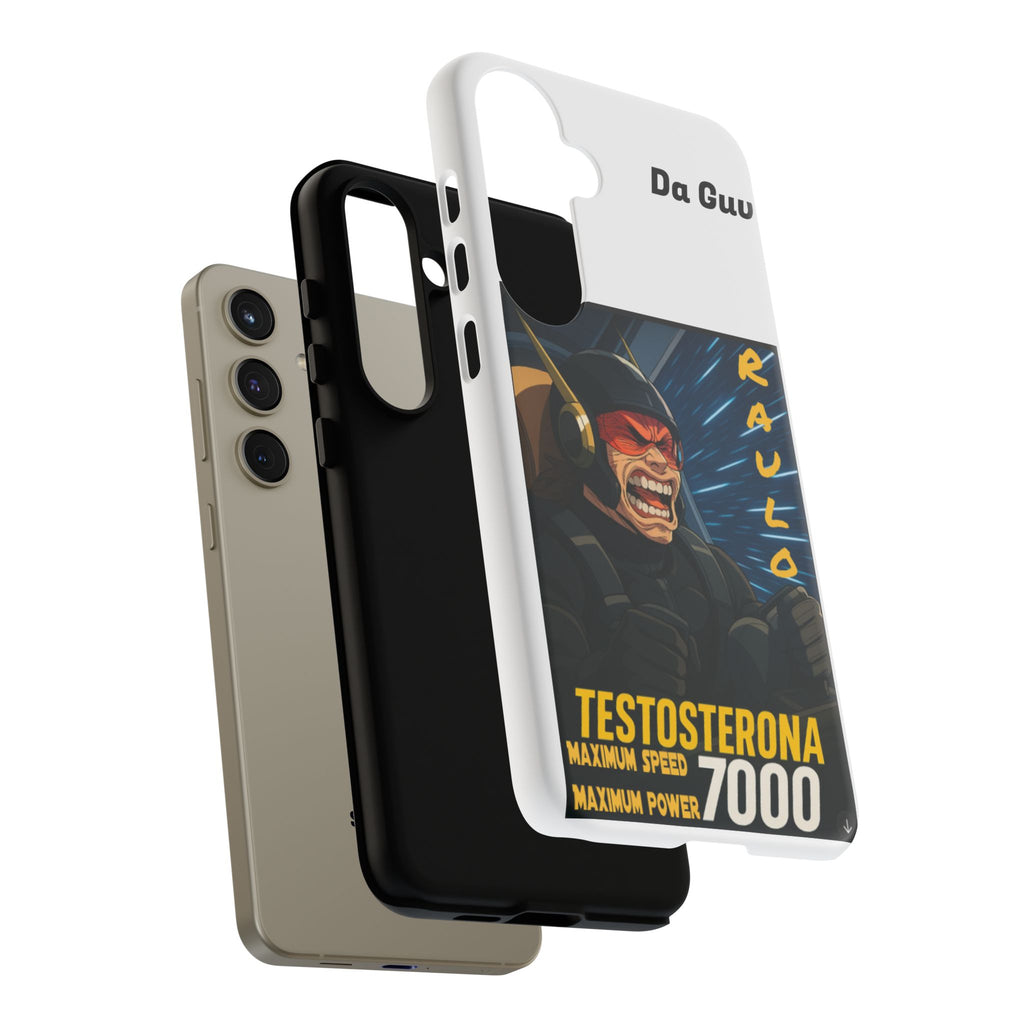 Anime Raulo Tough Cases - Sci-Fi Book Theme, Testosterona 7000, Phone Cover, Protective Shell, Unique Design, Gift for Sci-Fi Fans
