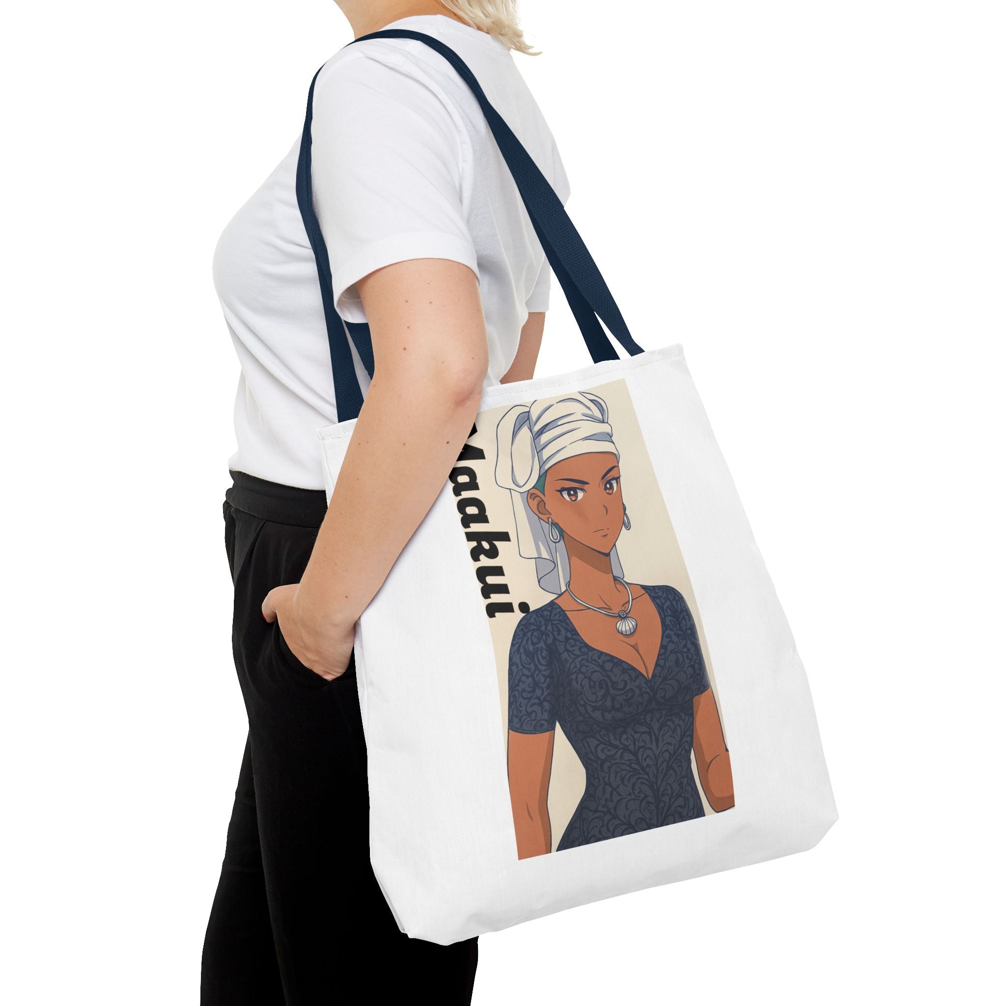 Stylish AOP Tote Bag, Trendy Graphic Reusable Bag, Casual Everyday Carryall, Fashionable Gift for Her, Versatile Shopping Accessory