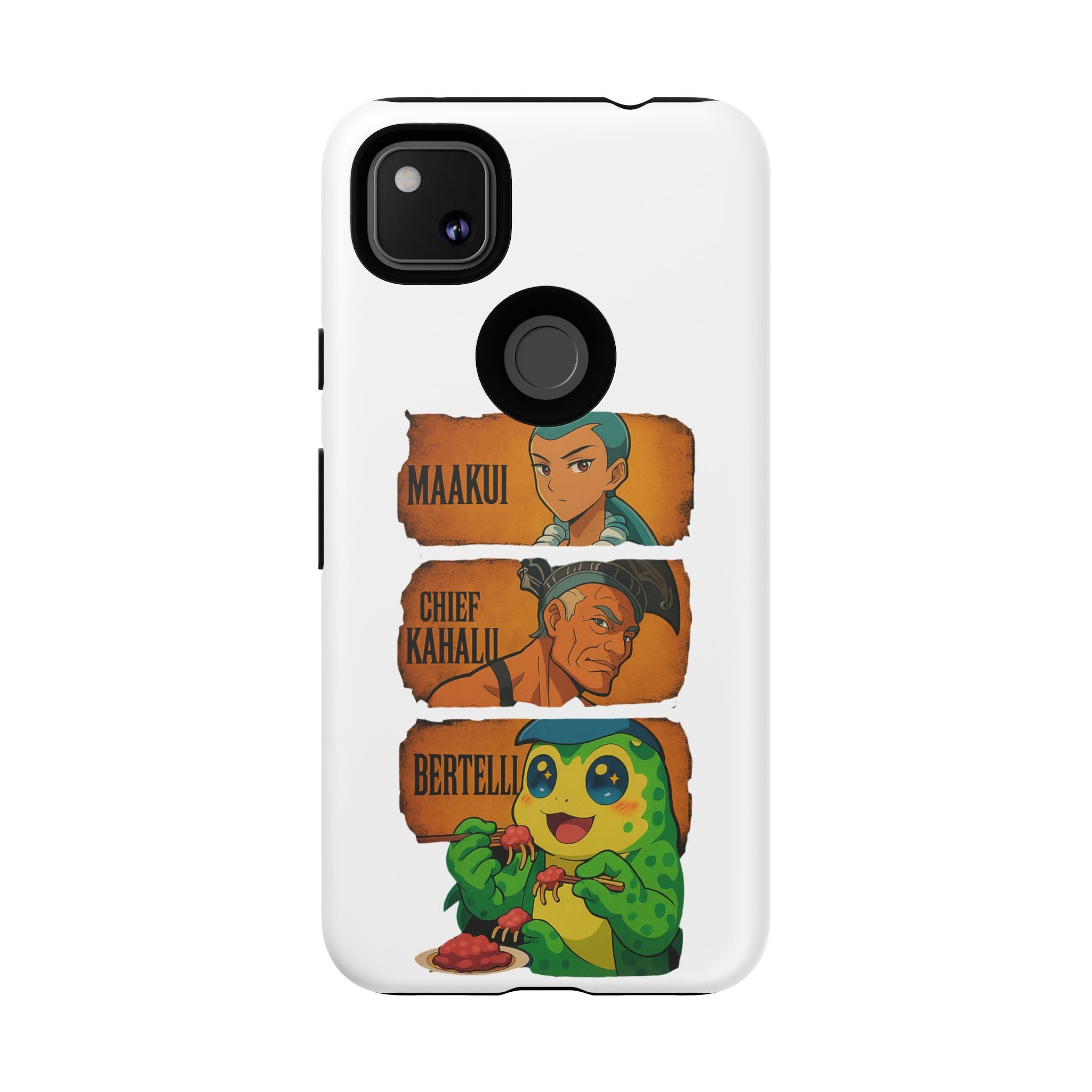 Tough Cases - Anime Phone Case Featuring Maakui, Chief Kahaili, and Bertelli, Great Gift for Fans, Personalized, Trendy, Durable