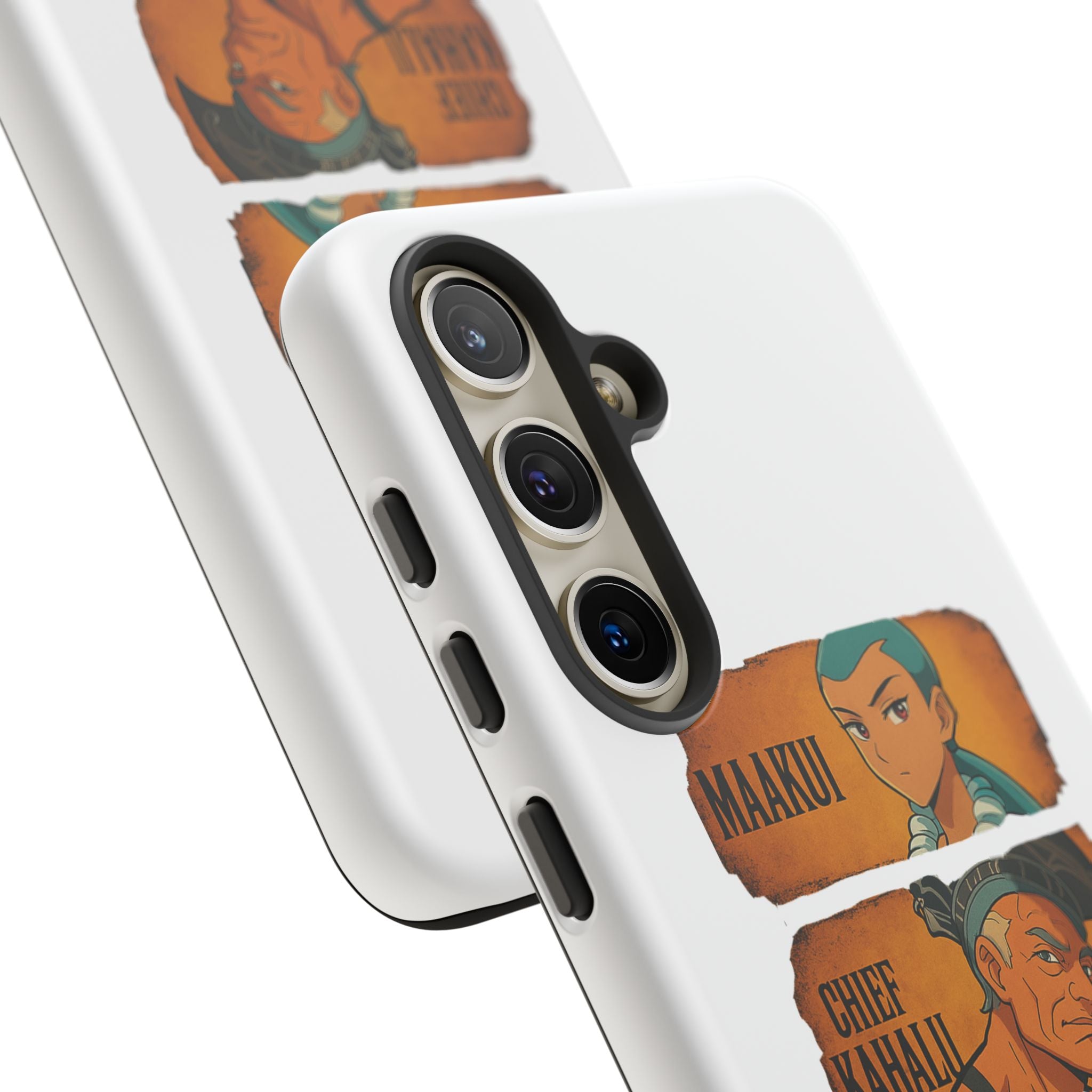Tough Cases - Anime Phone Case Featuring Maakui, Chief Kahaili, and Bertelli, Great Gift for Fans, Personalized, Trendy, Durable