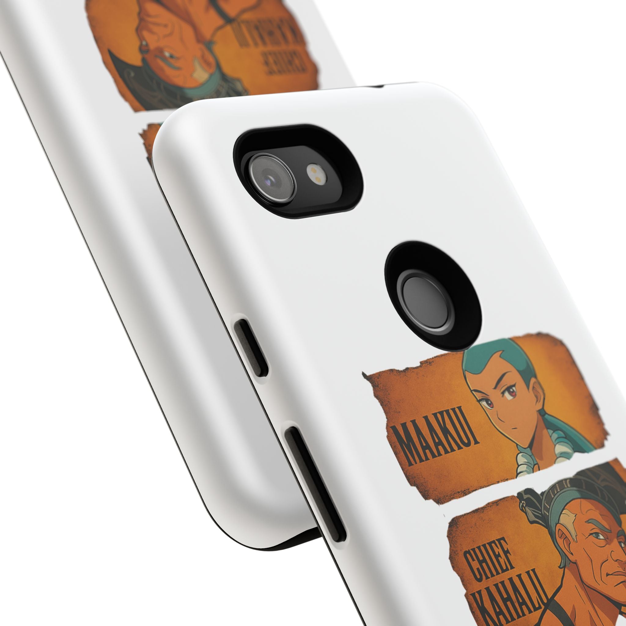 Tough Cases - Anime Phone Case Featuring Maakui, Chief Kahaili, and Bertelli, Great Gift for Fans, Personalized, Trendy, Durable