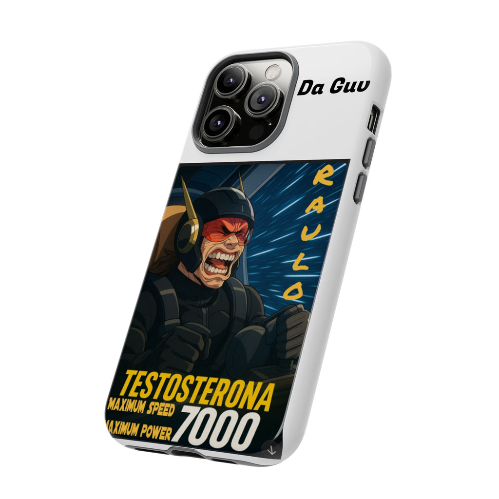 Anime Raulo Tough Cases - Sci-Fi Book Theme, Testosterona 7000, Phone Cover, Protective Shell, Unique Design, Gift for Sci-Fi Fans