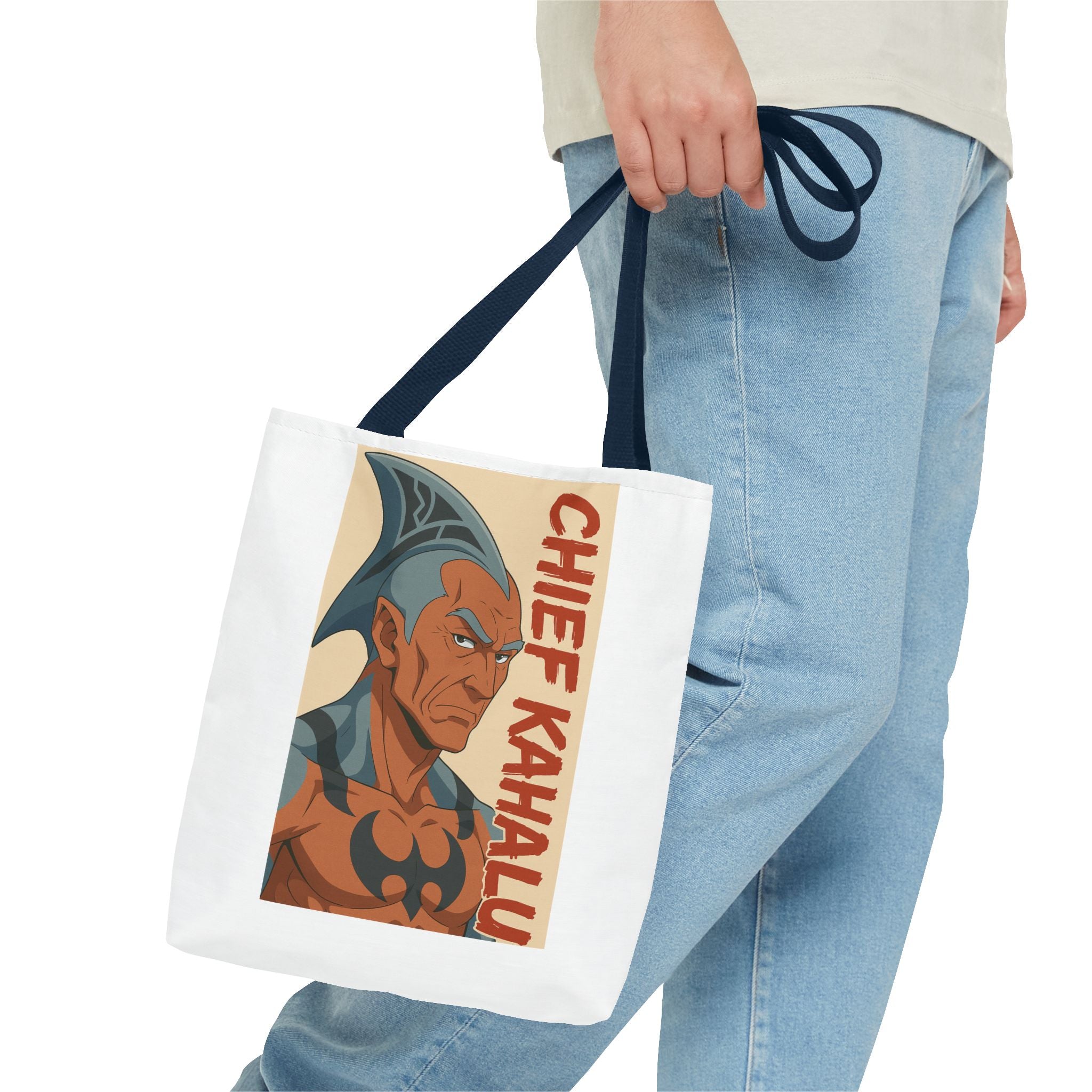 Chief Kahalu Tote Bag - Sci-Fi Book Da Guv Fan Art, Carryall Purse, Shoulder Bag, Literary Gift, Bookworm, Out of This World Tote