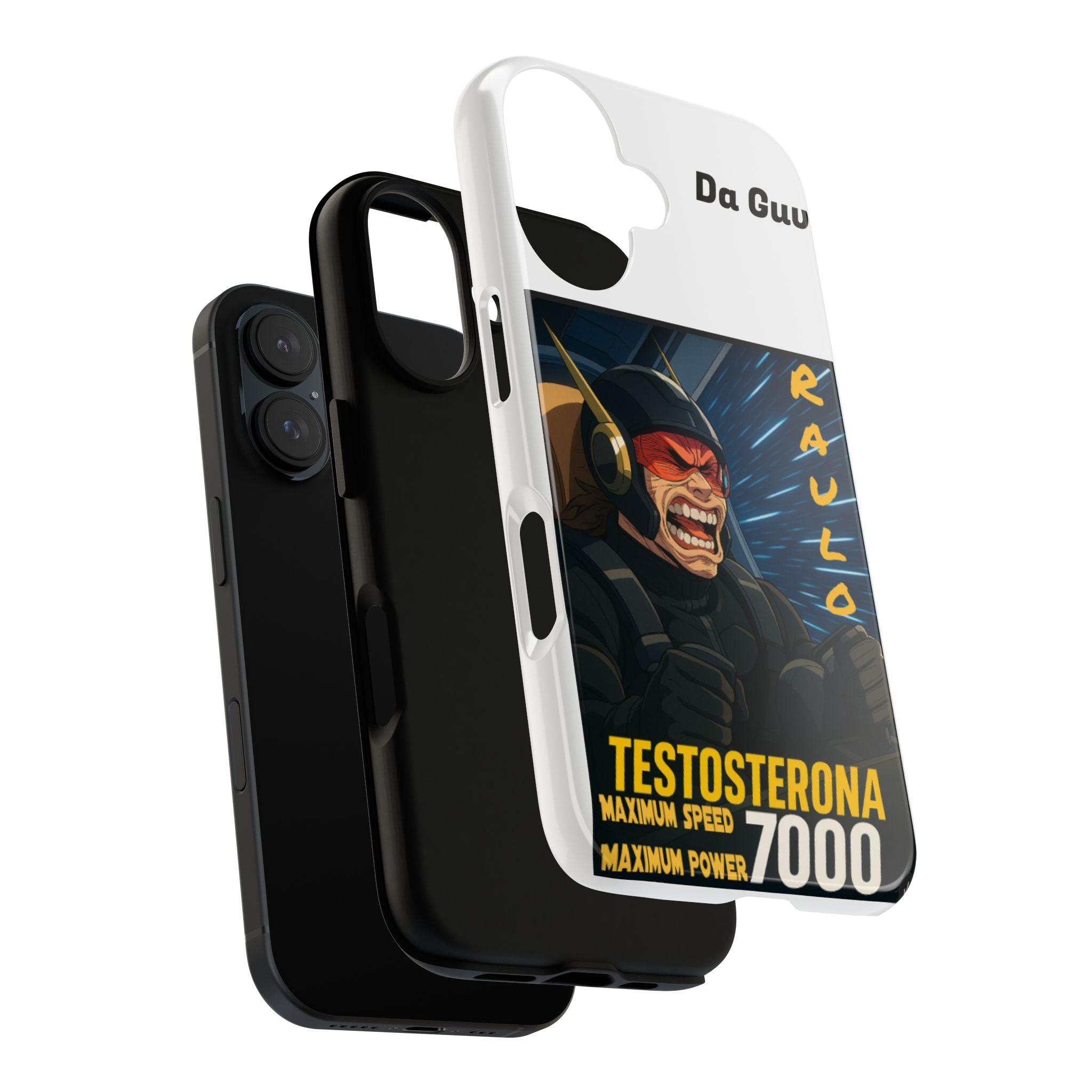 Anime Raulo Tough Cases - Sci-Fi Book Theme, Testosterona 7000, Phone Cover, Protective Shell, Unique Design, Gift for Sci-Fi Fans