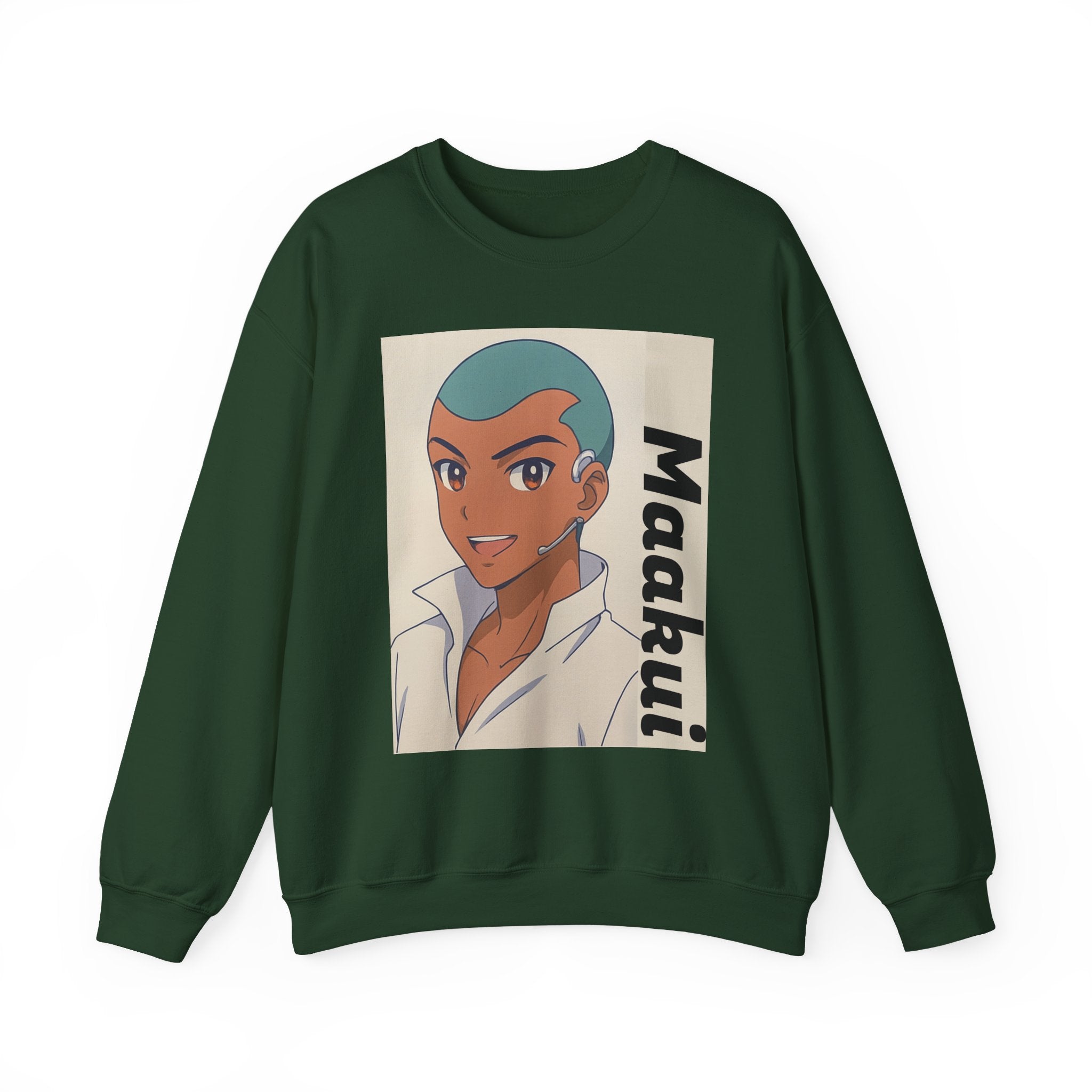 Maakui, anime character Crewneck Sweatshirt - Perfect for Everyday Wear, Unique Gift, Cozy Fashion