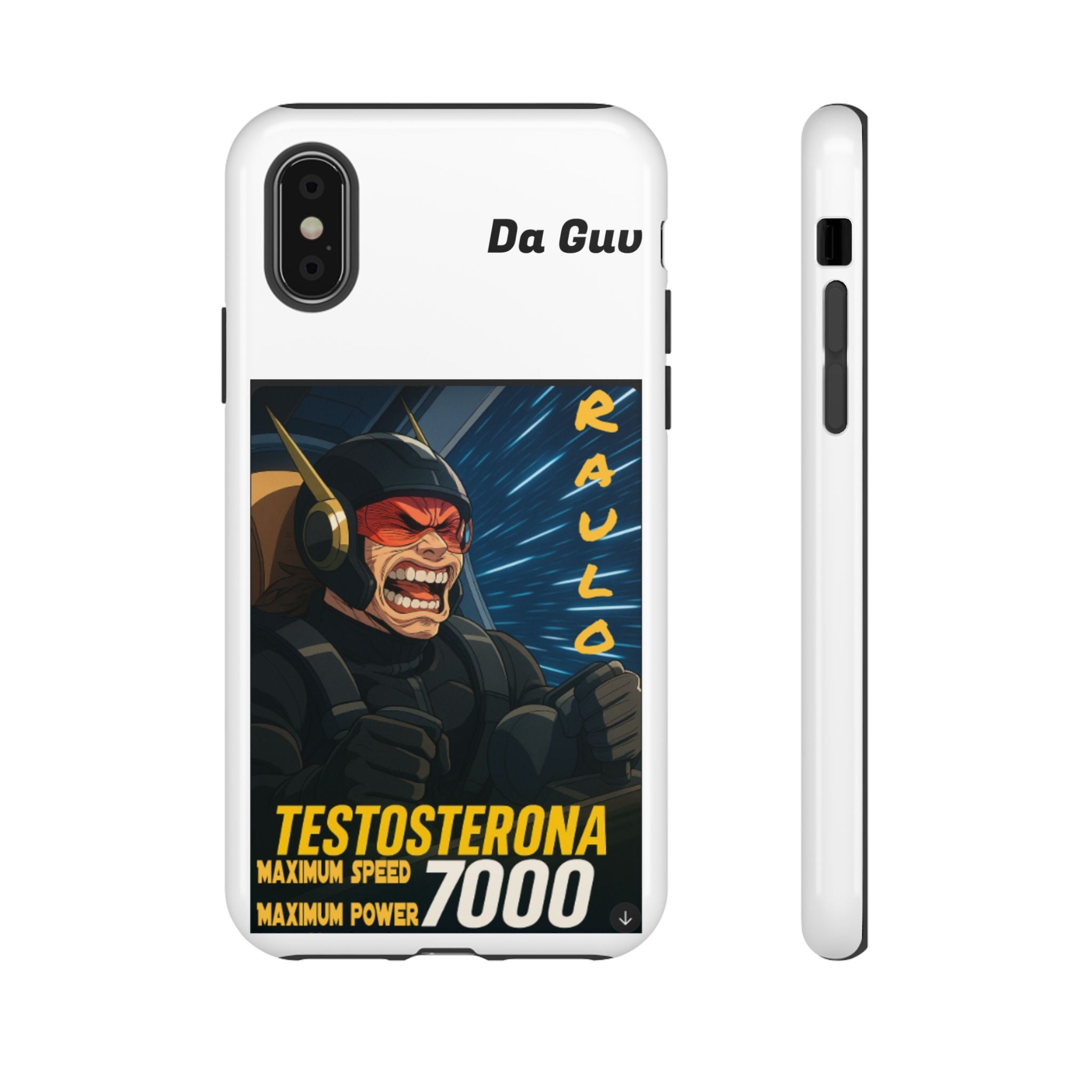 Anime Raulo Tough Cases - Sci-Fi Book Theme, Testosterona 7000, Phone Cover, Protective Shell, Unique Design, Gift for Sci-Fi Fans